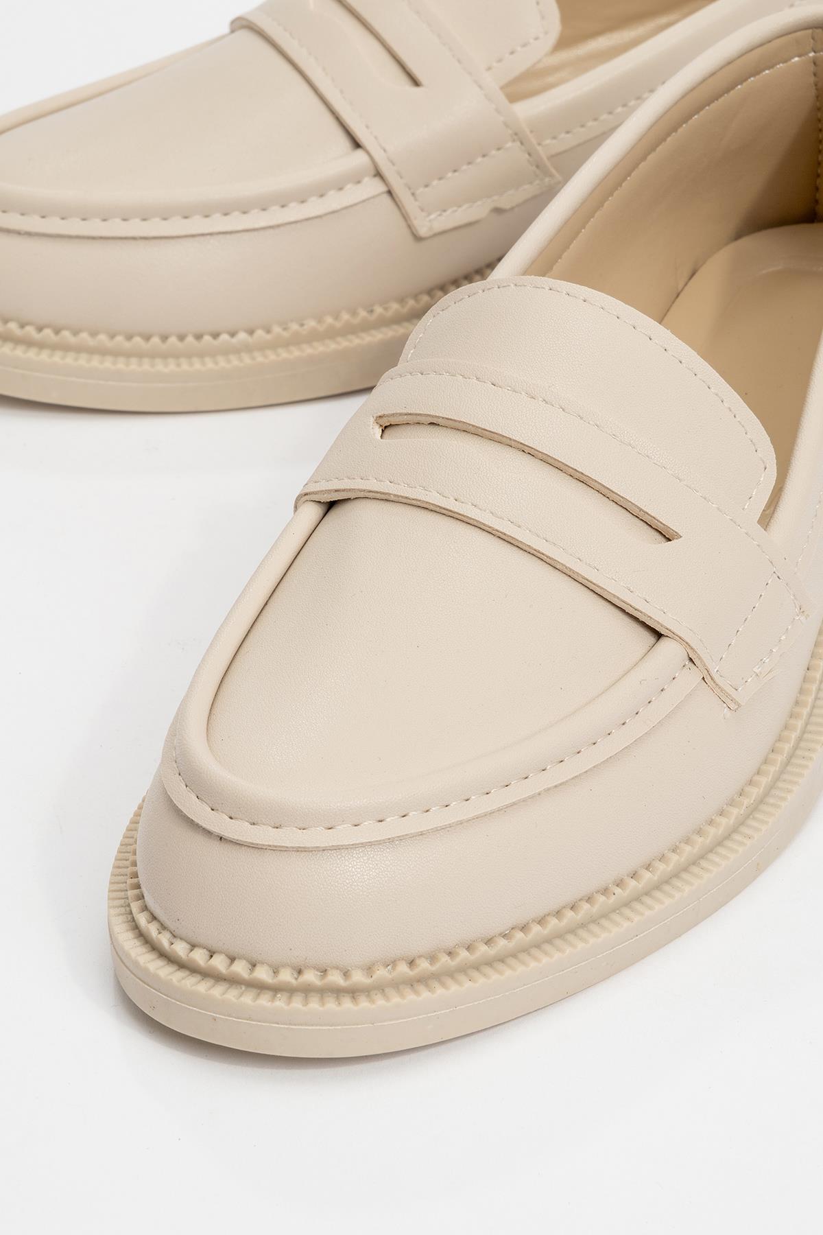 Kadın Loafer Ayakkabı TEN CİLT - Görsel 4