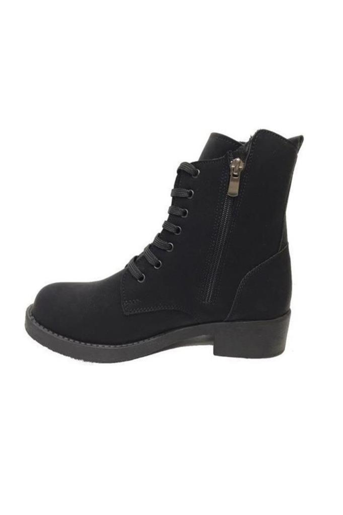 Sdf 50-24 Deri Motolife Fermuarlı Kadın Bot - Görsel 3