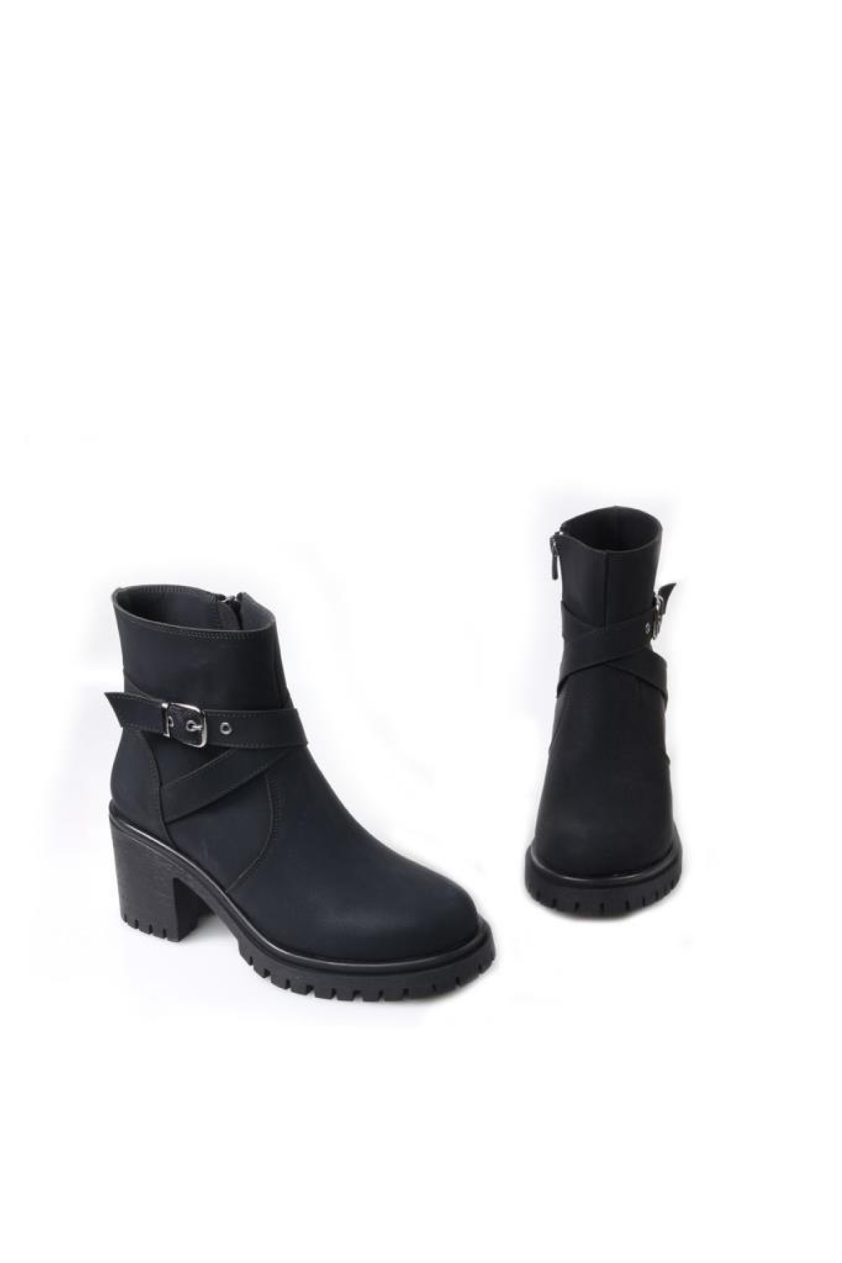 Ony 03048 Kadın 6 Cm Kalın Topuklu Bot - Görsel 6