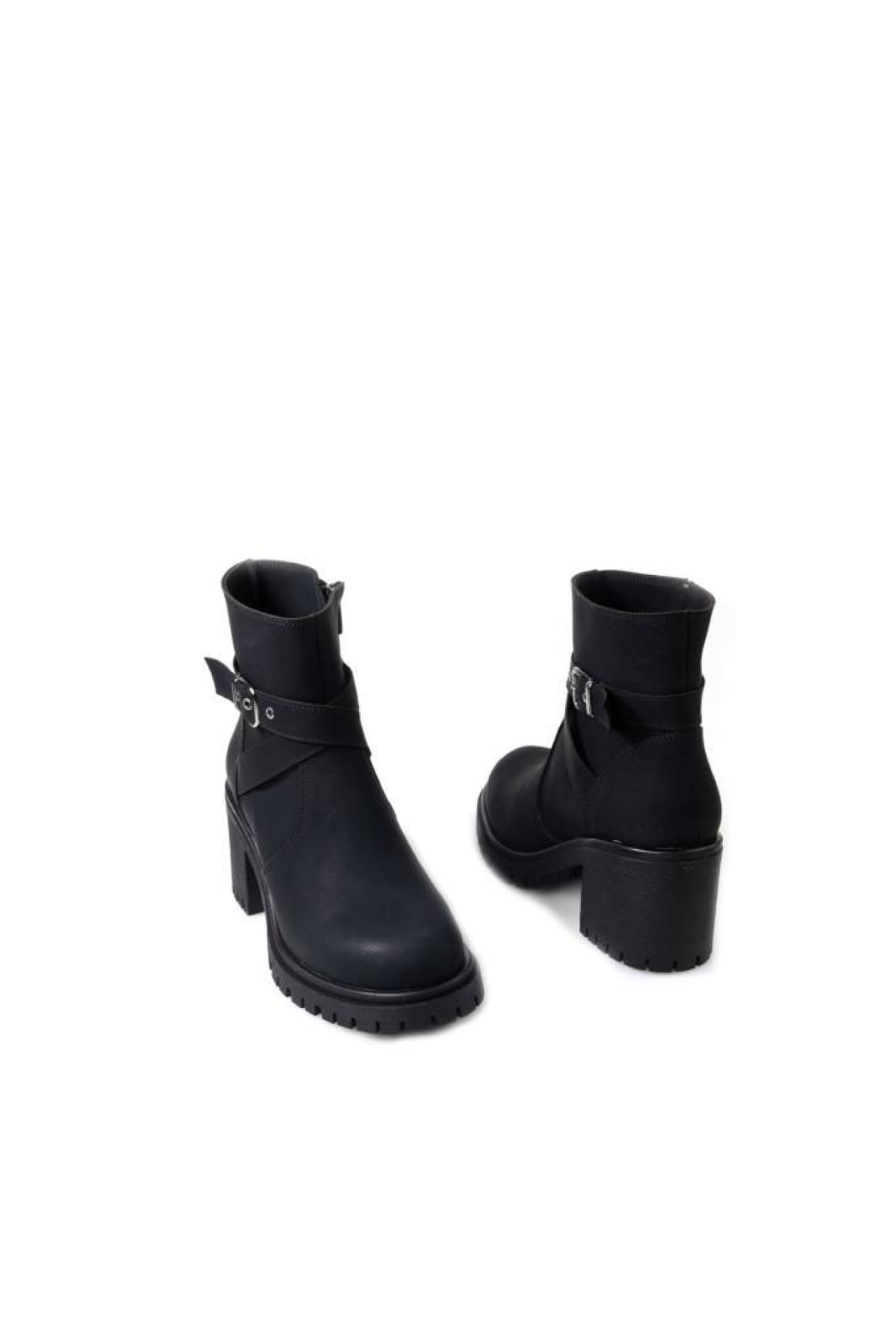 Ony 03048 Kadın 6 Cm Kalın Topuklu Bot - Görsel 7