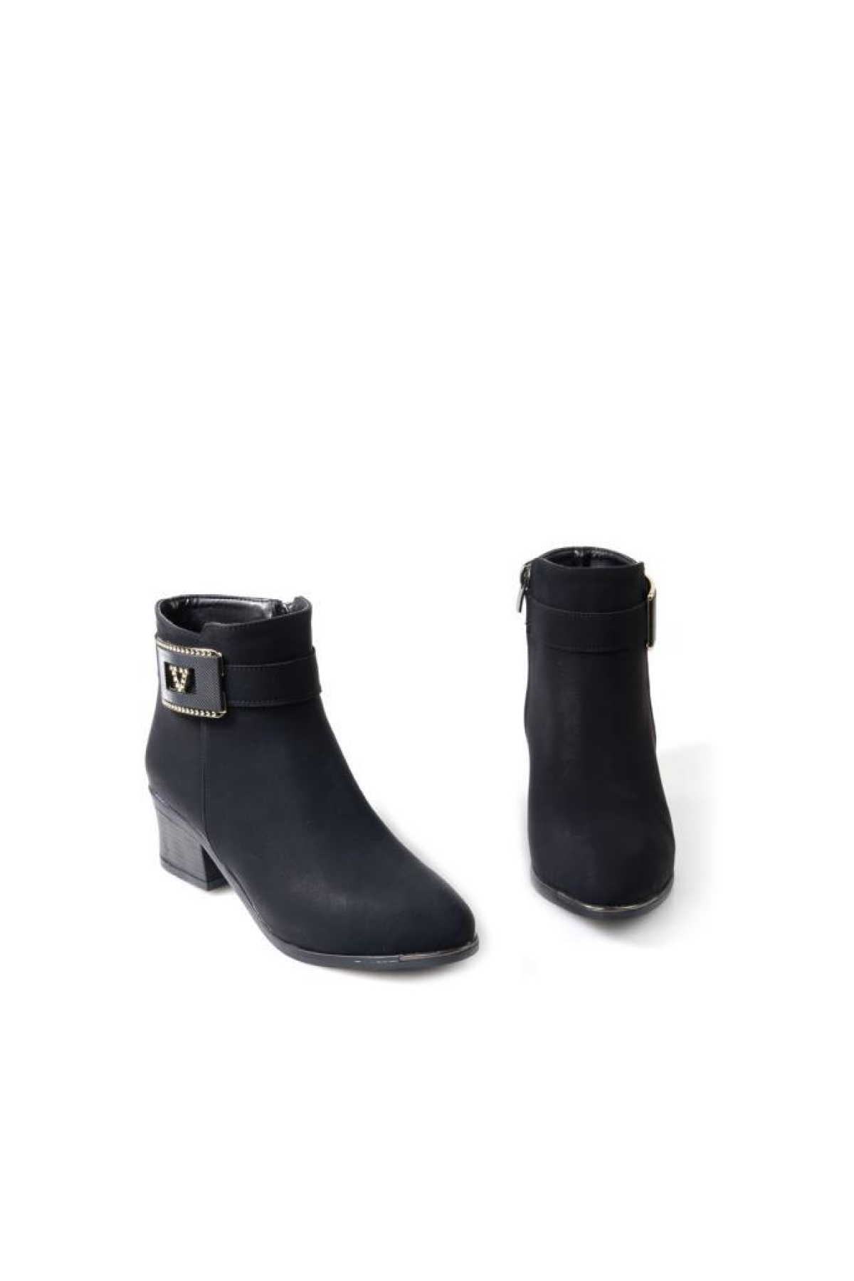 Blnr 03034 Kadın 4,5 Cm Topuklu Bot - Görsel 3