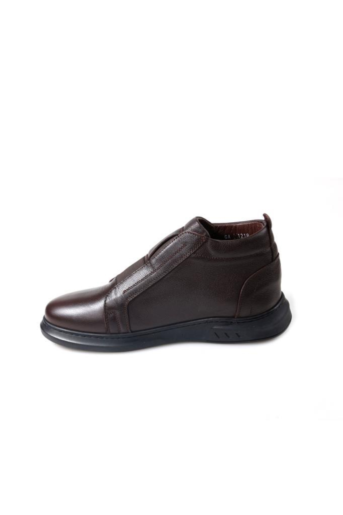 1218 Hakiki Deri Bağcıksız Termal Erkek Bot - Görsel 4