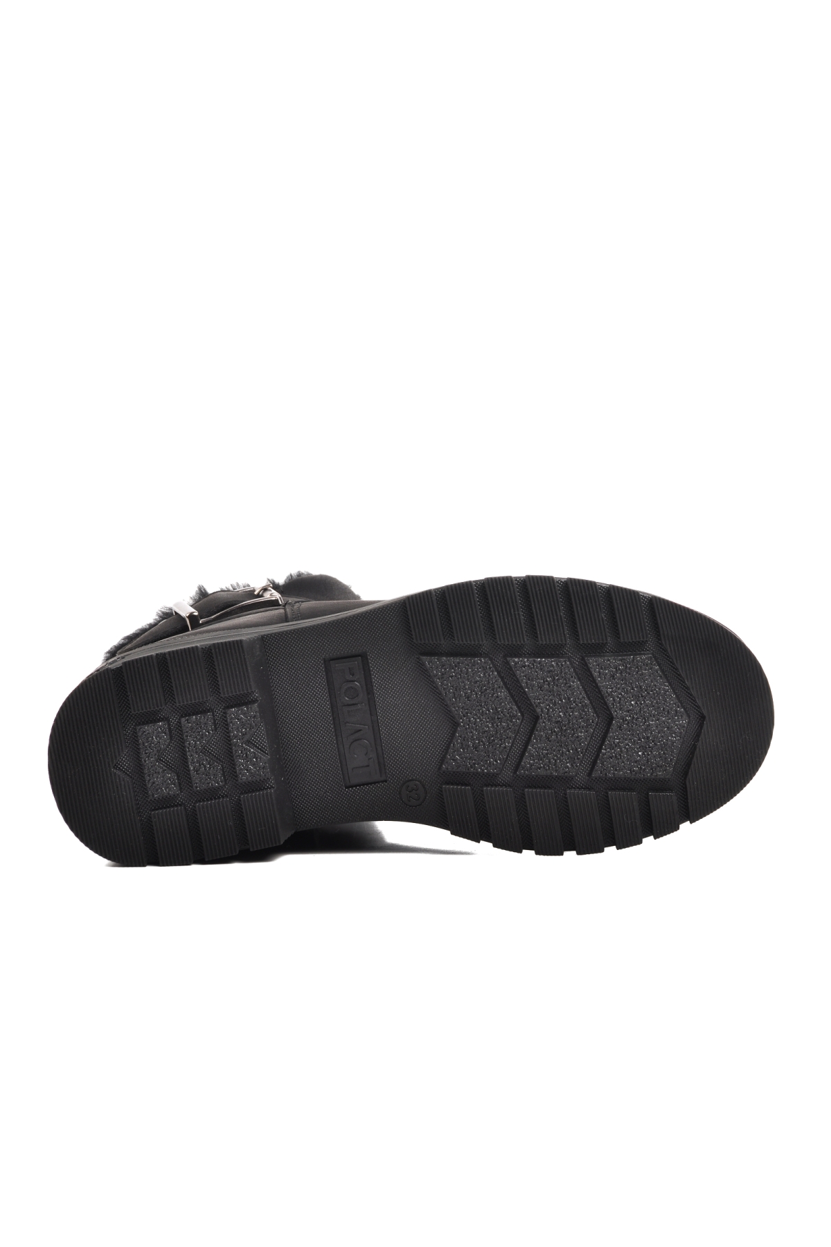 24064-F Siyah-Zümrüt İçi Polarlı Kız Çocuk Bot - Görsel 6