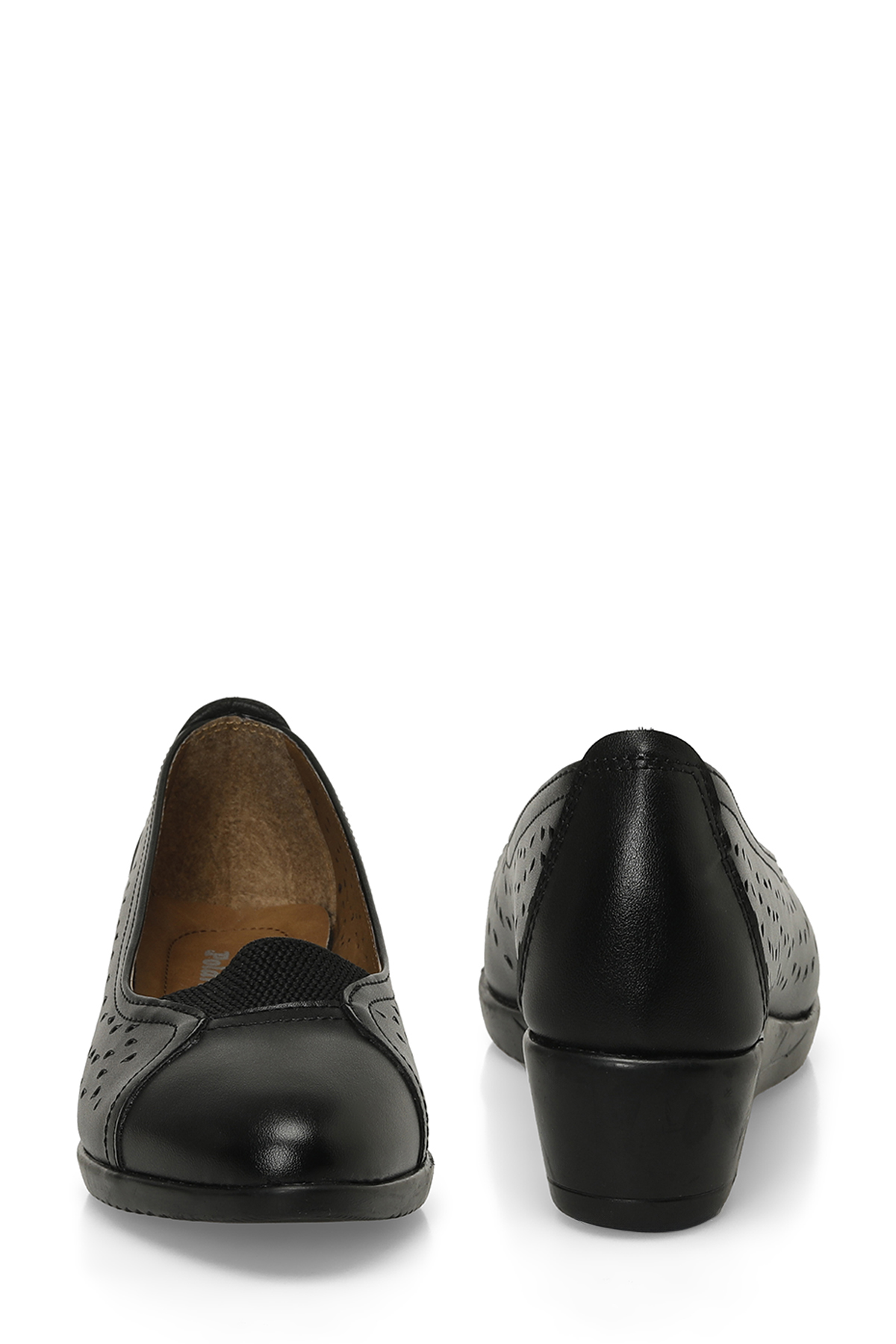 166089.Z5FX Siyah Kadın Dolgu Topuk Ayakkabı - Görsel 6