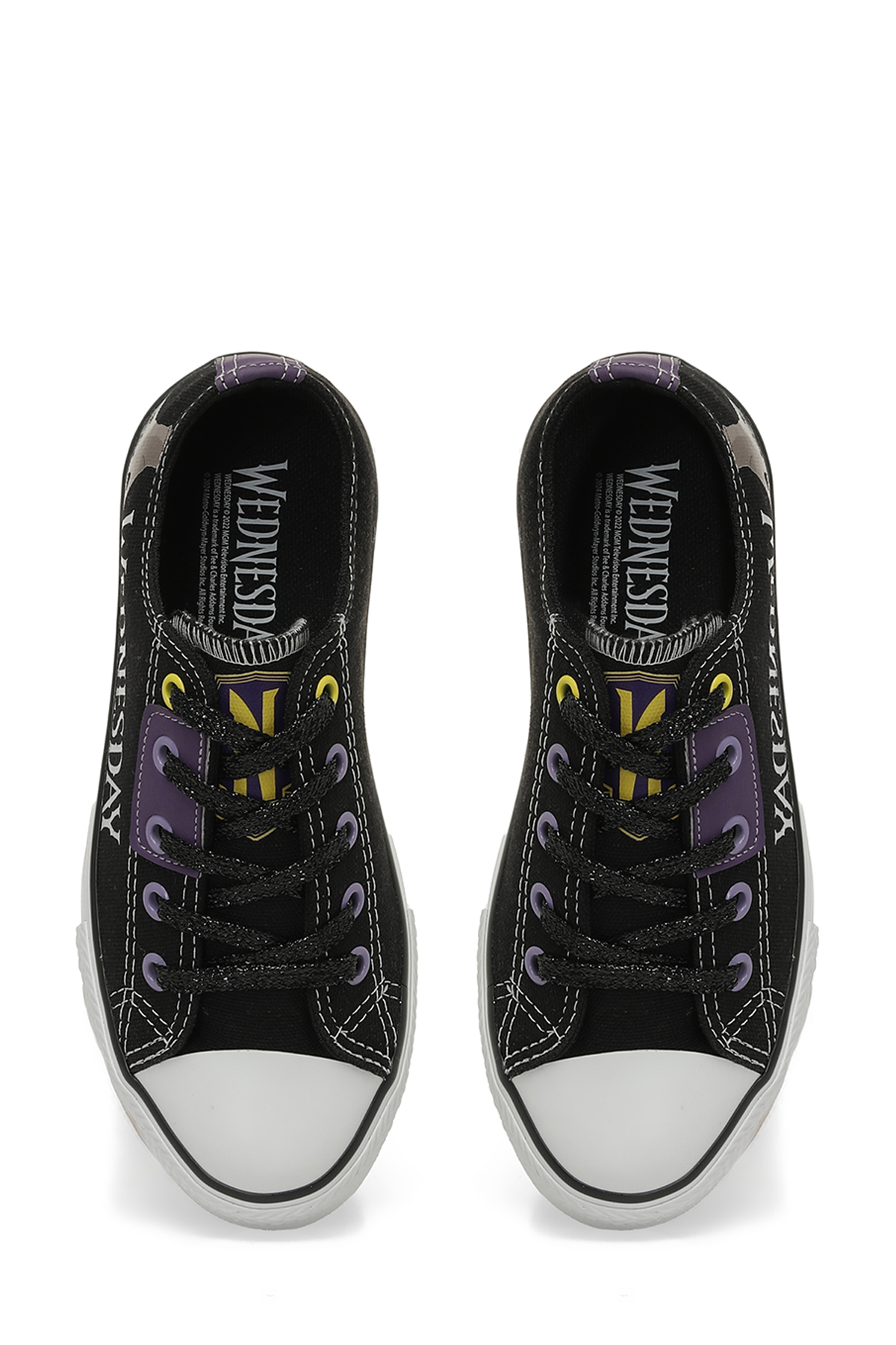 VENESSA.F5FX Siyah Kız Çocuk Sneaker - Görsel 5