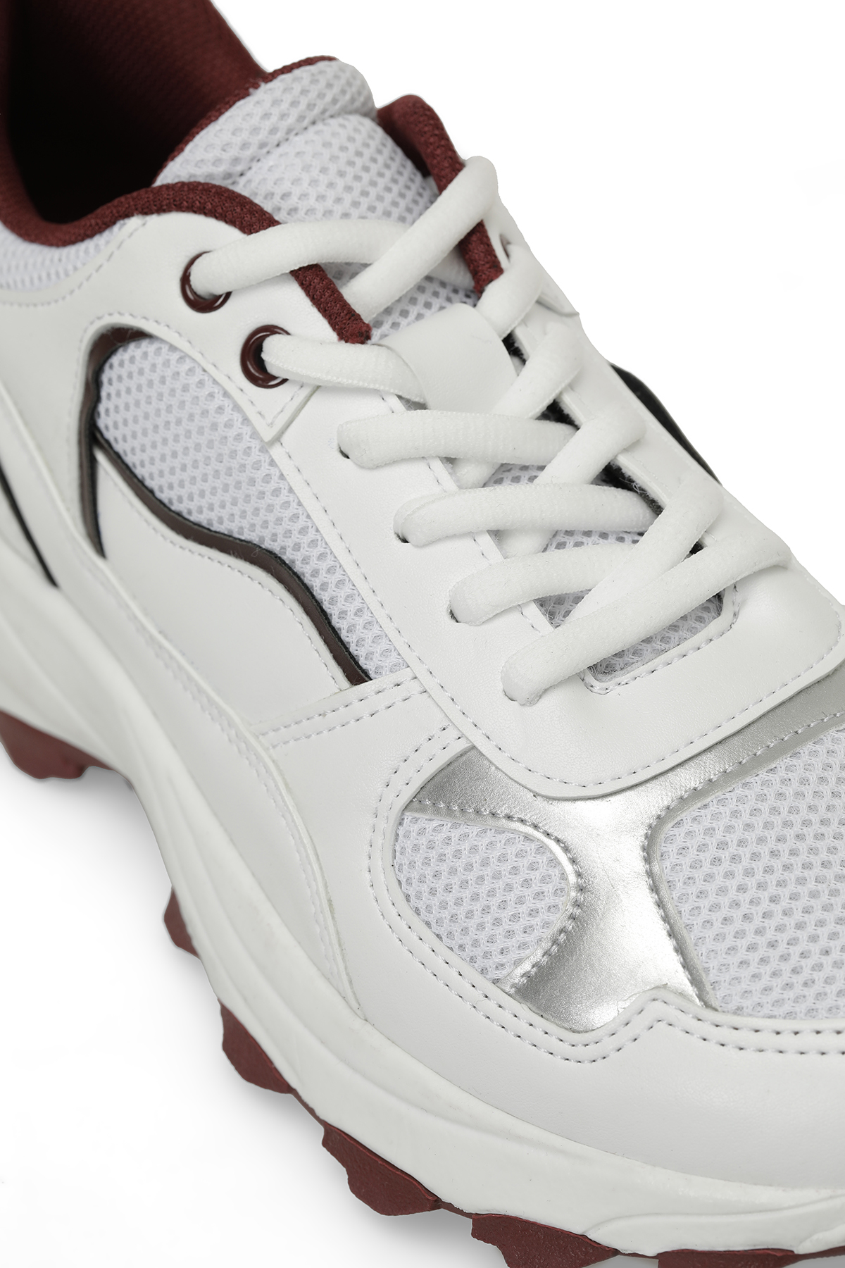 Torex TRX25S-151 5FX Bordo Kadın Spor Ayakkabı - Görsel 7