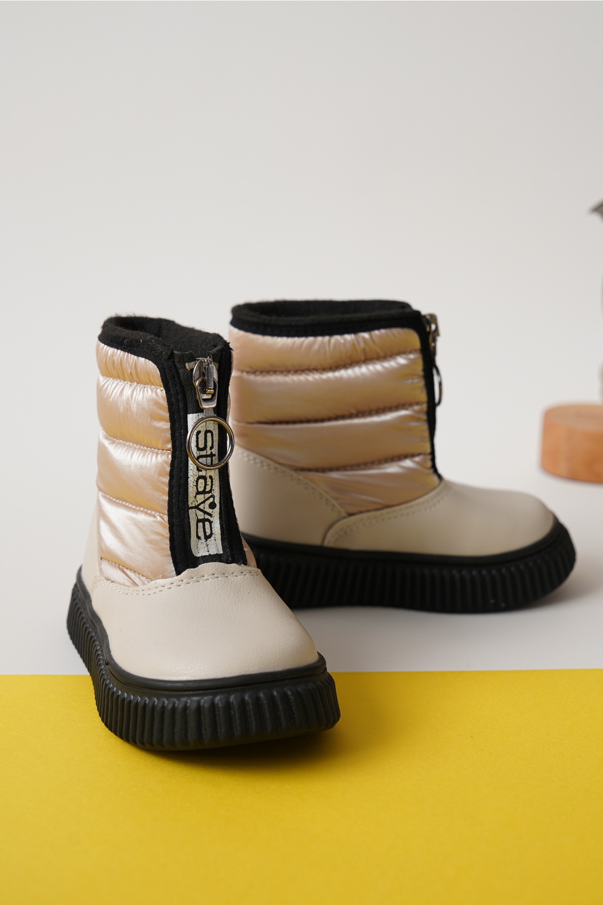 Garantili D482 Günlük Ortopedik Kız Çocuk Soğuk Geçirmez Bot - Görsel 3