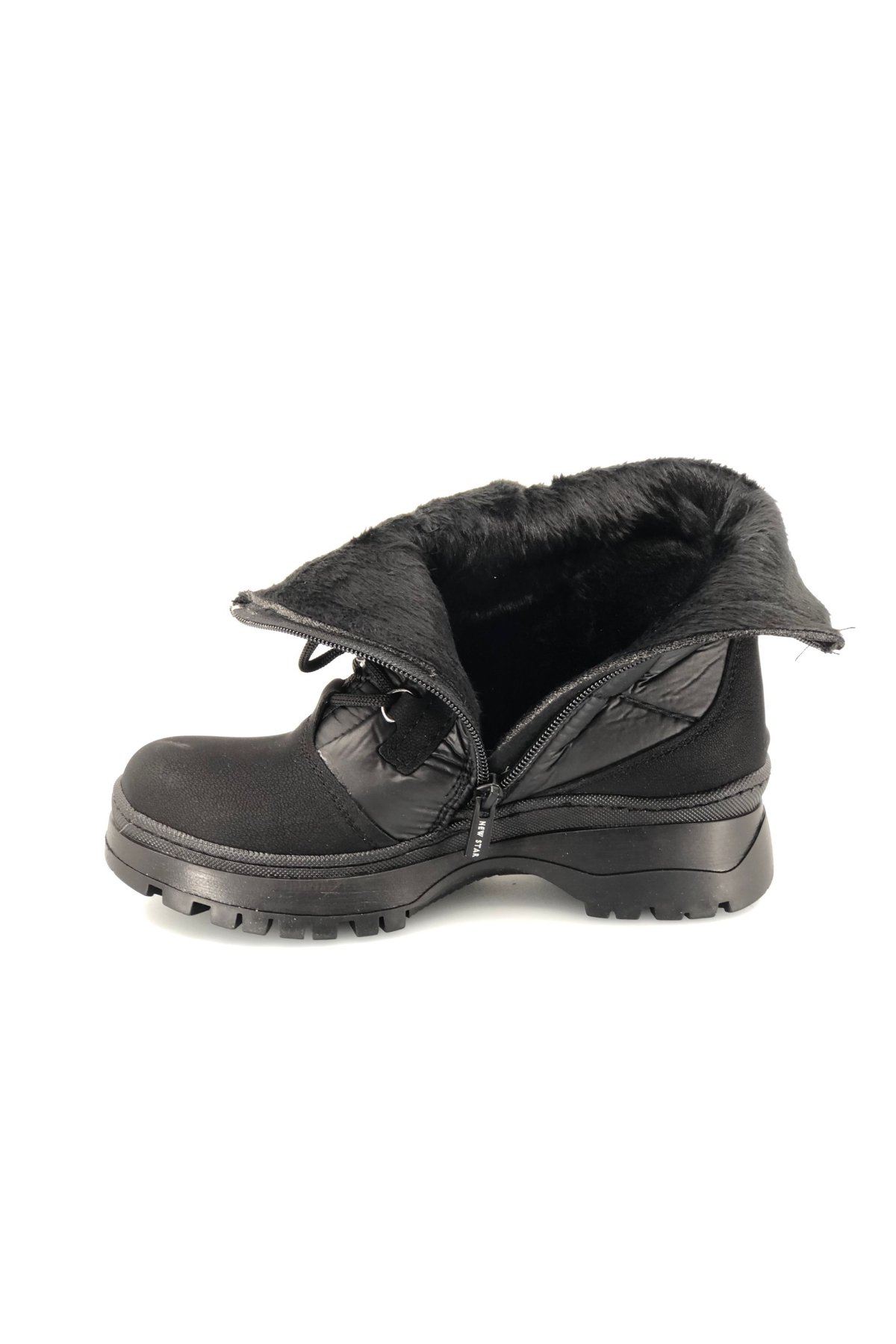 Mehtap Paraşüt Kumaş Kadın Kar Botu - Görsel 5