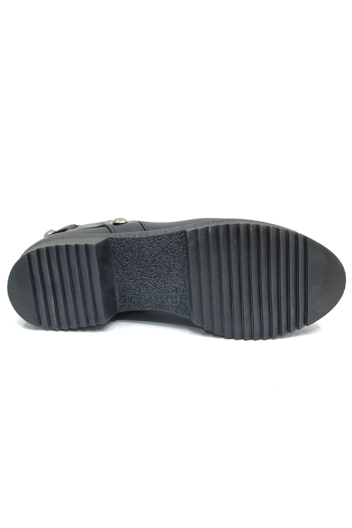 Zımba Detaylı Düz Kaymaz Taban Kadın Bot - Görsel 7