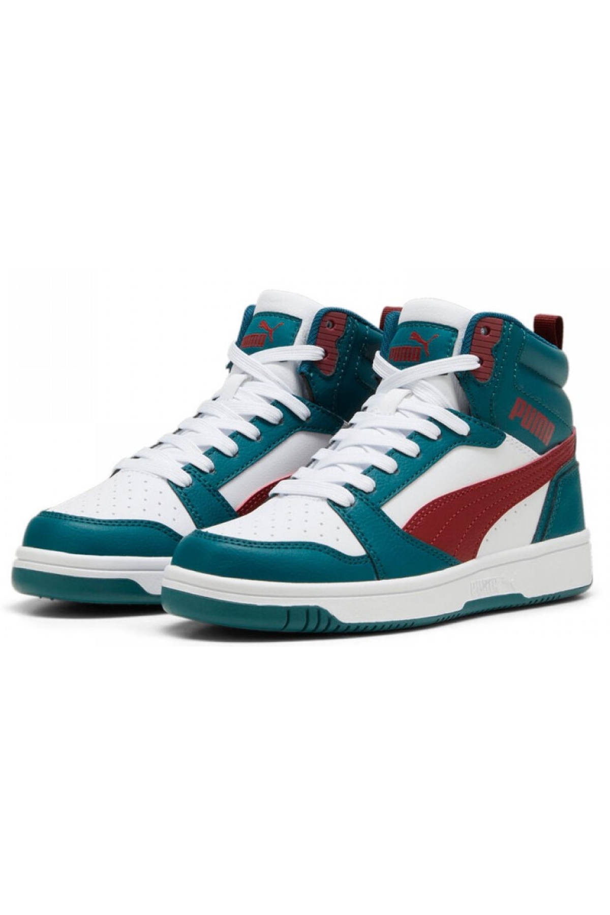 Puma Rebound V6 Mid Jr 393831 Boğazlı Unisex Spor Ayakkabı - Görsel 3