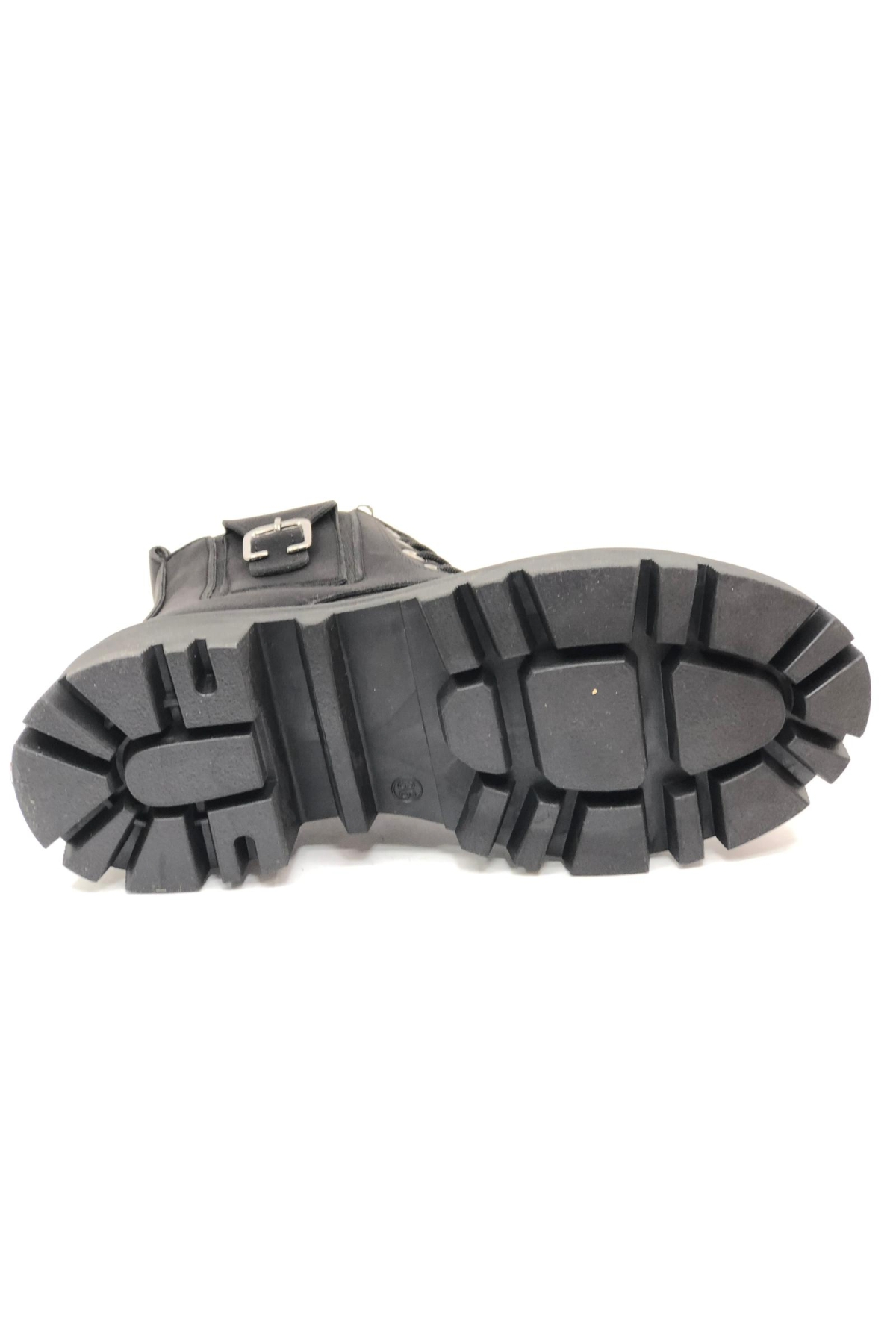 Süs Toka Detaylı Kaymaz Taban Kadın Kısa Postal Bot - Görsel 6