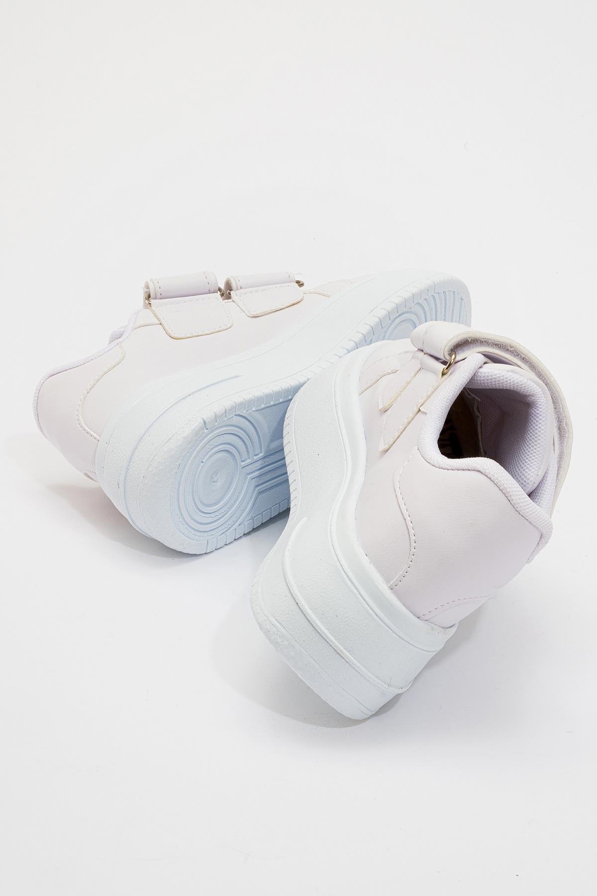 Cırtlı Kadın Spor Ayakkabı BEYAZ BEYAZ - Görsel 5