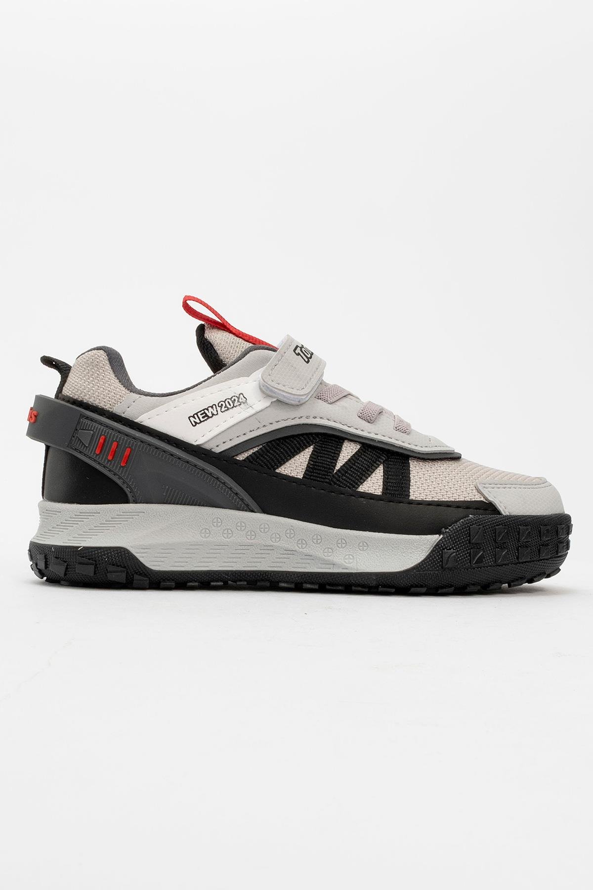 Çocuk Spor Ayakkabı BUZ SİYAH - Görsel 3