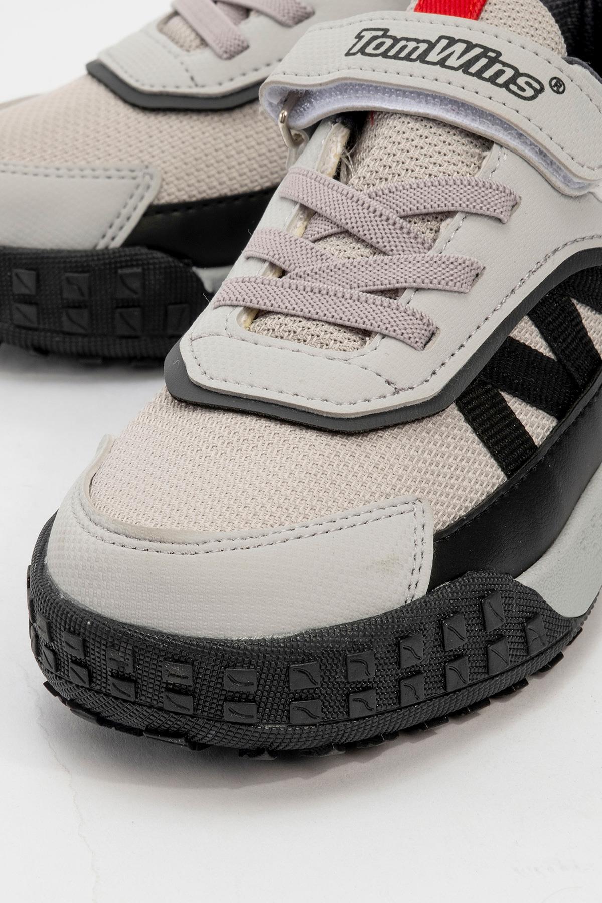 Çocuk Spor Ayakkabı BUZ SİYAH - Görsel 4