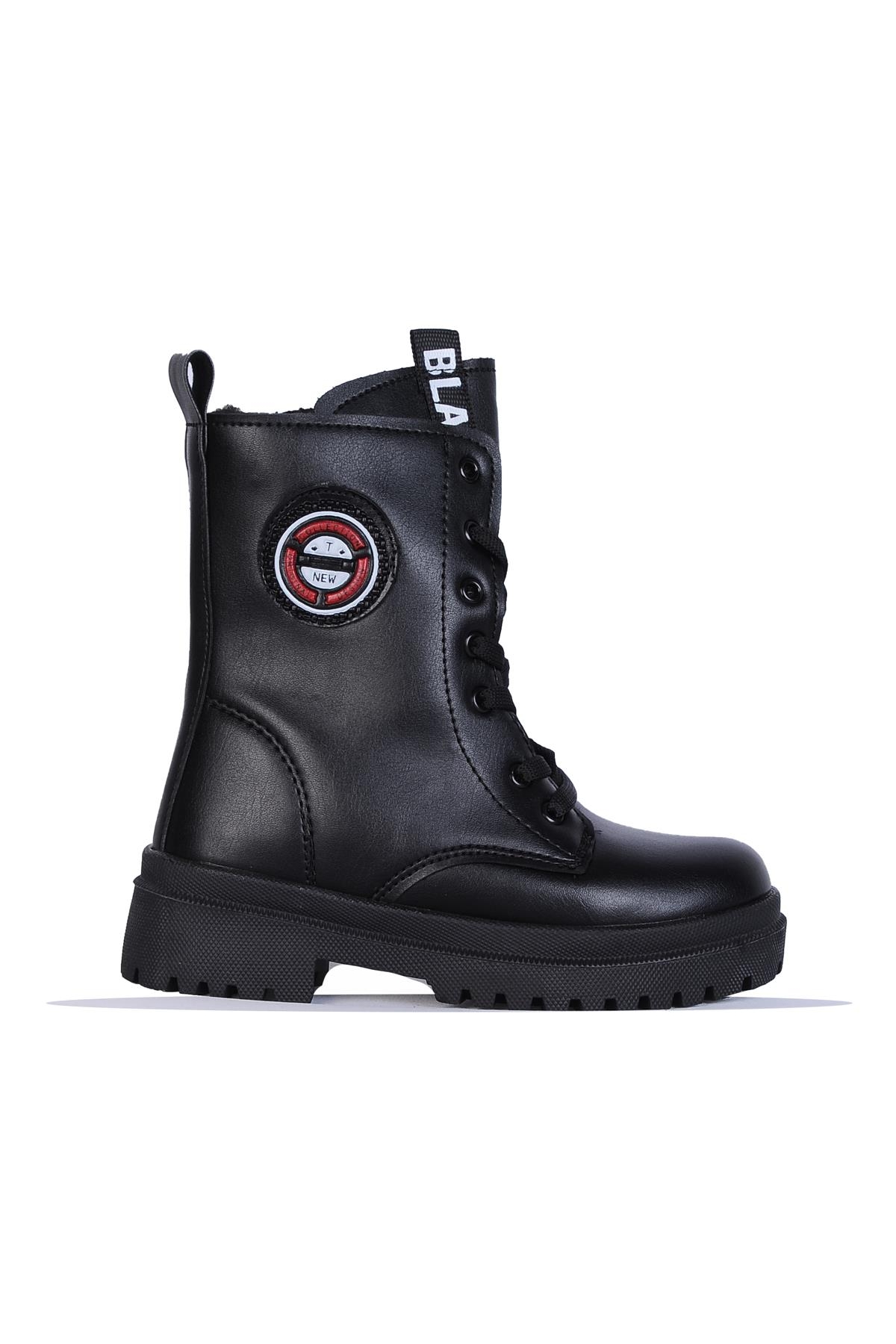 Twingo 7255 Siyah Nova Kürklü Kız Çocuk Bot - Görsel 2