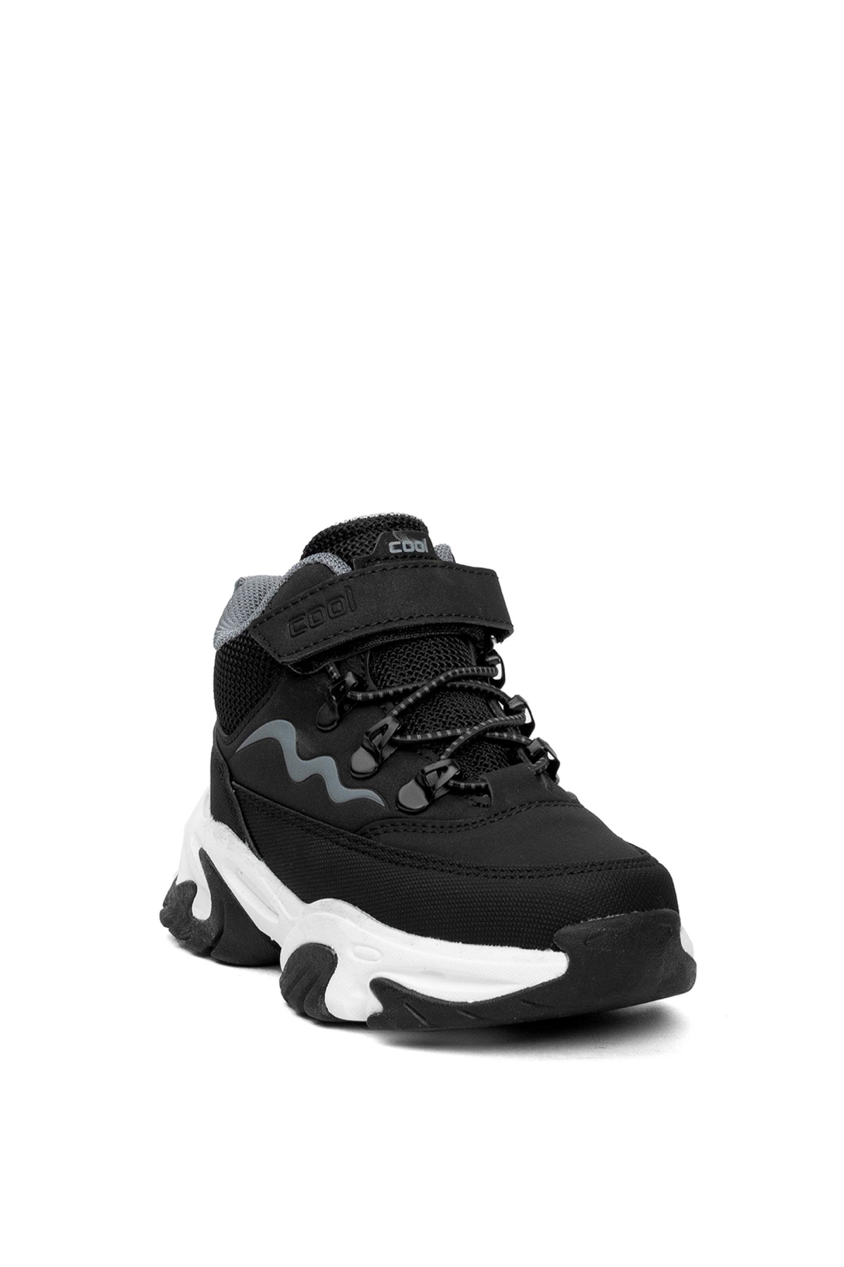 Evil Patik Erkek Çocuk Hi Sneaker Siyah - Görsel 3