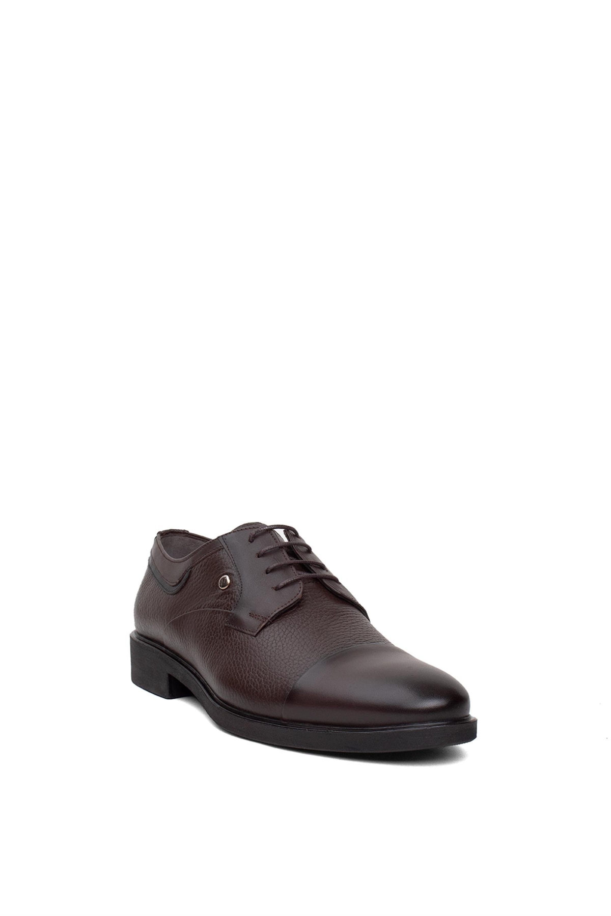 Elit KCMNZ099K Erkek Hakiki Deri Klasik Ayakkabı Kahverengi - Görsel 3