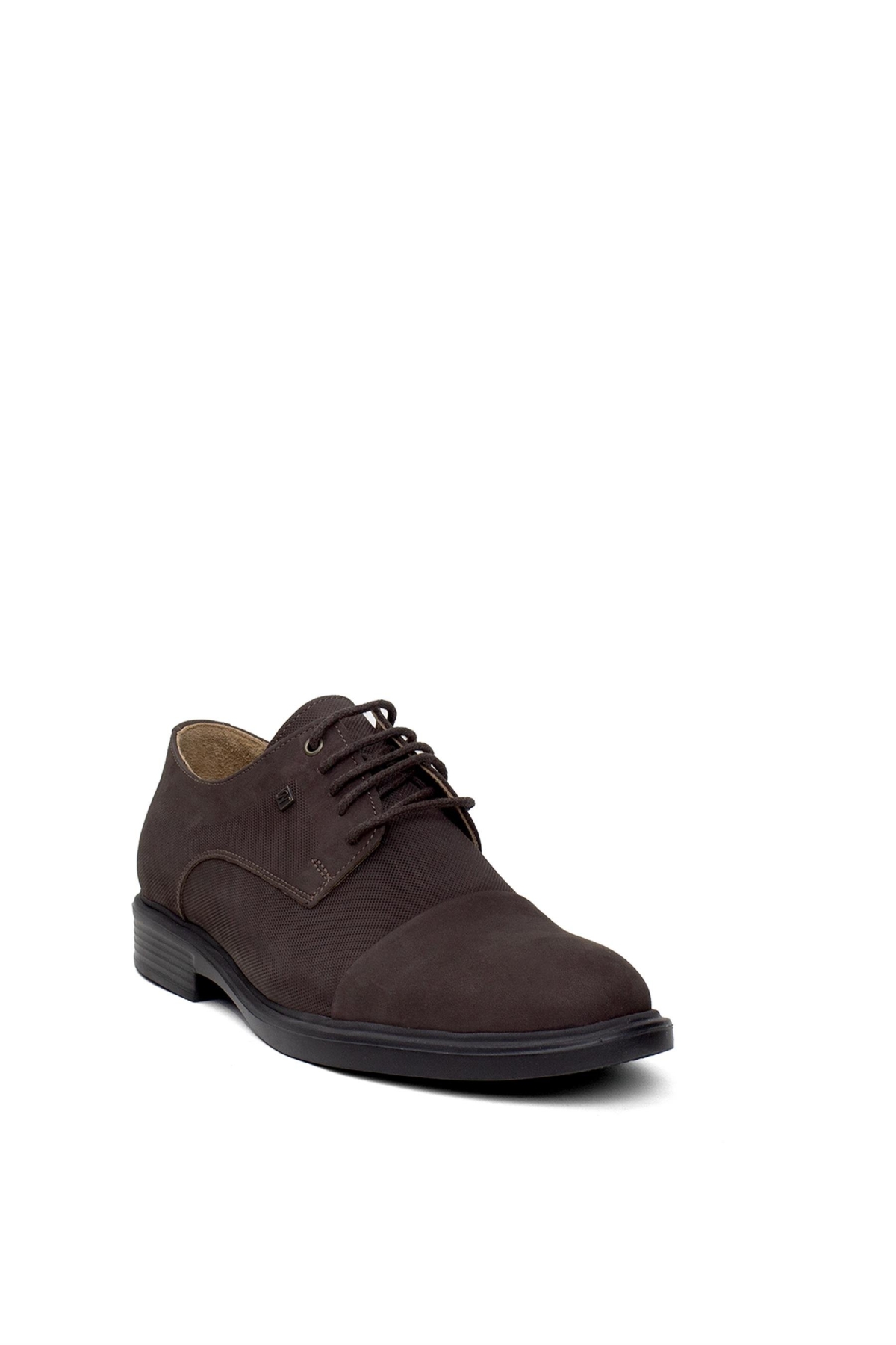 Elit 24KNbl4038N Erkek Hakiki Deri Klasik Ayakkabı Kahverengi - Görsel 3