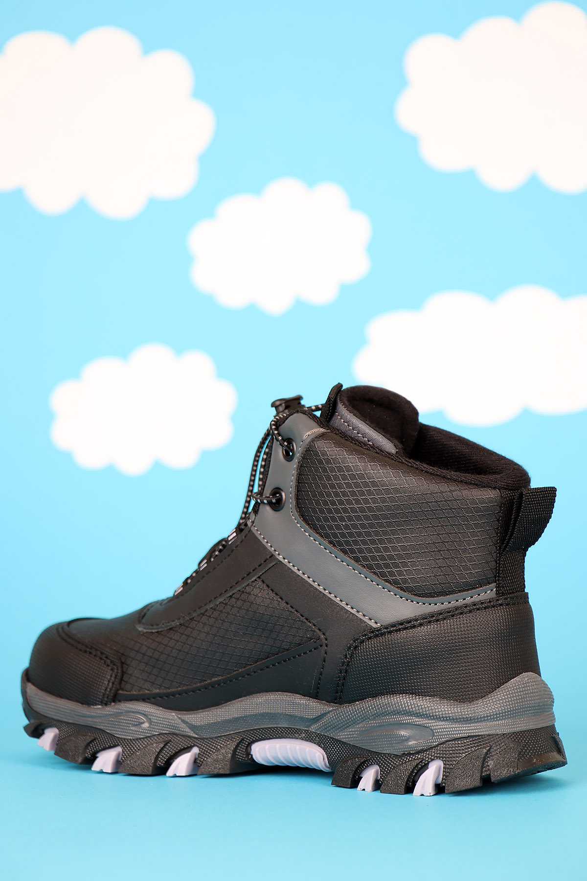 New Face Kaymaz Taban Sıcak Astar Lastikli Çocuk Bot - Görsel 7