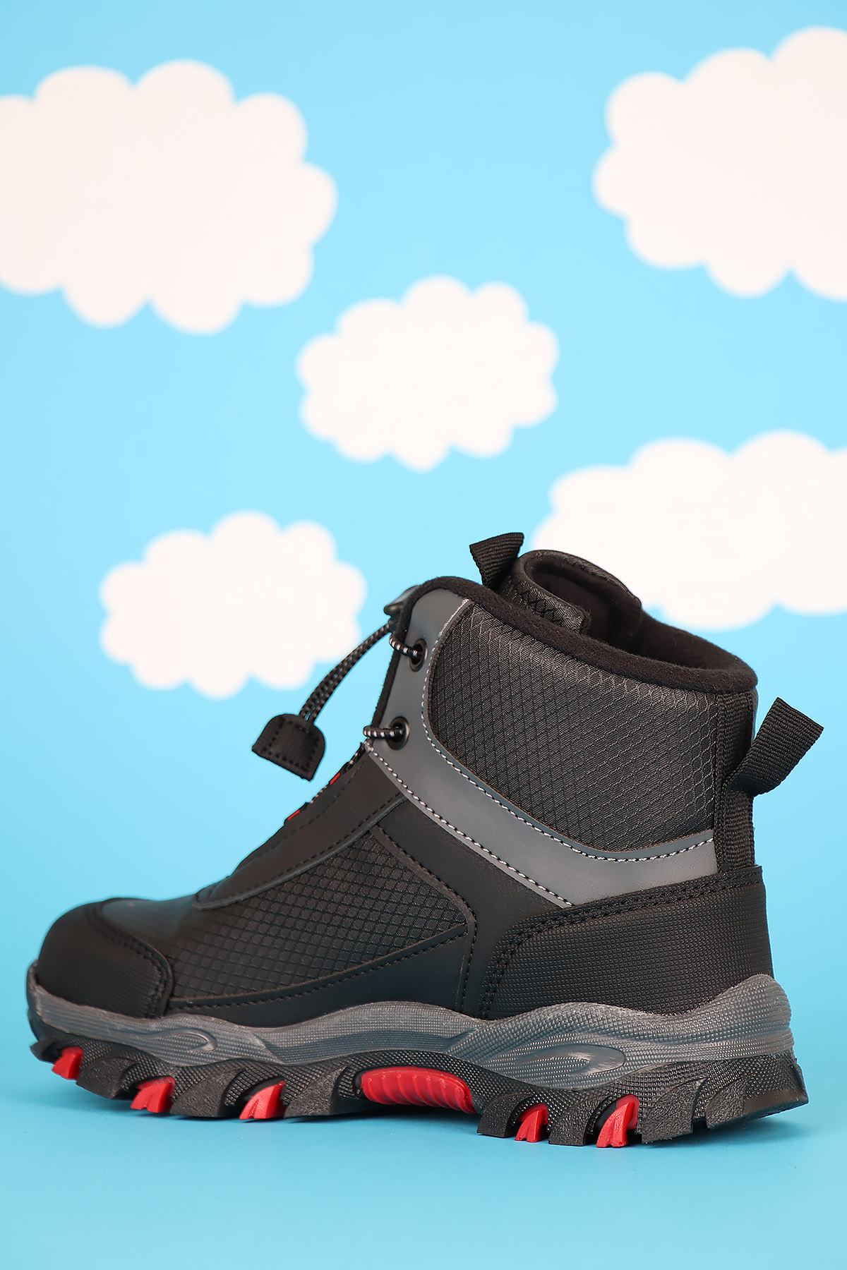 New Face Kaymaz Taban Sıcak Astar Lastikli Çocuk Bot - Görsel 7