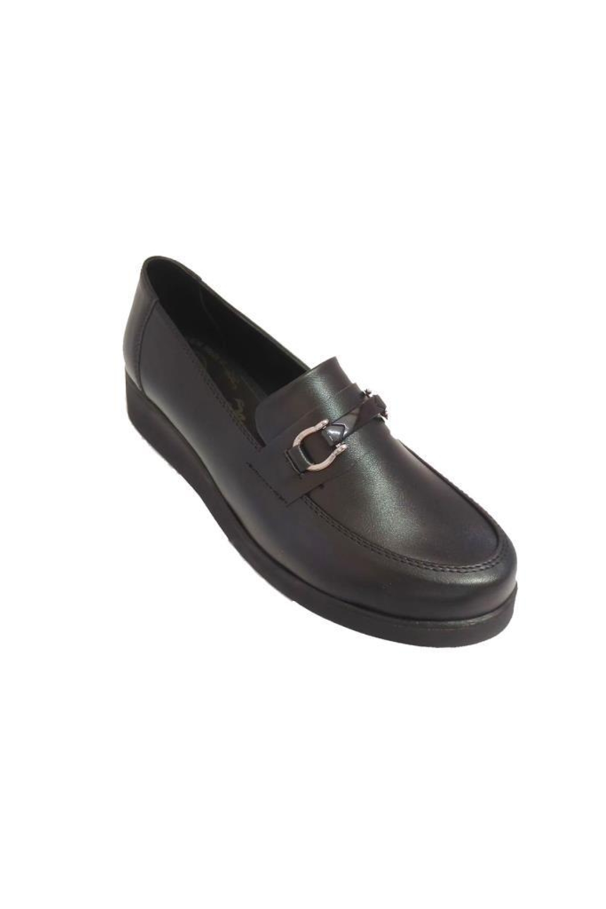 Sdf 706-24 Deri Casual Anatomik Dolgu Topuk Kadın Ayakkabı - Görsel 2