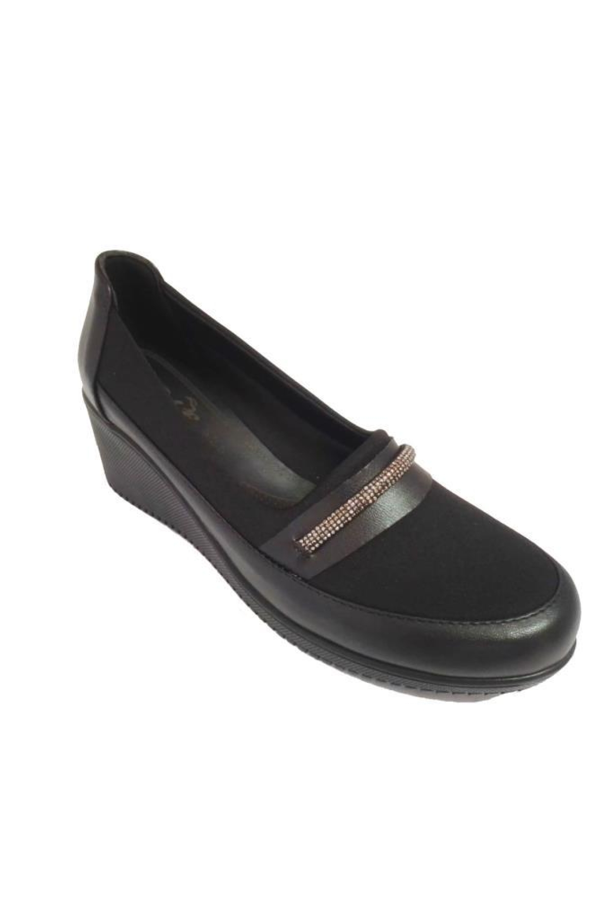 S.d.f S.d.f Siyah Sdf 610-24 Deri Fashion Anatomik Kadın Babet Flo'da! Siyah - 2. görsel