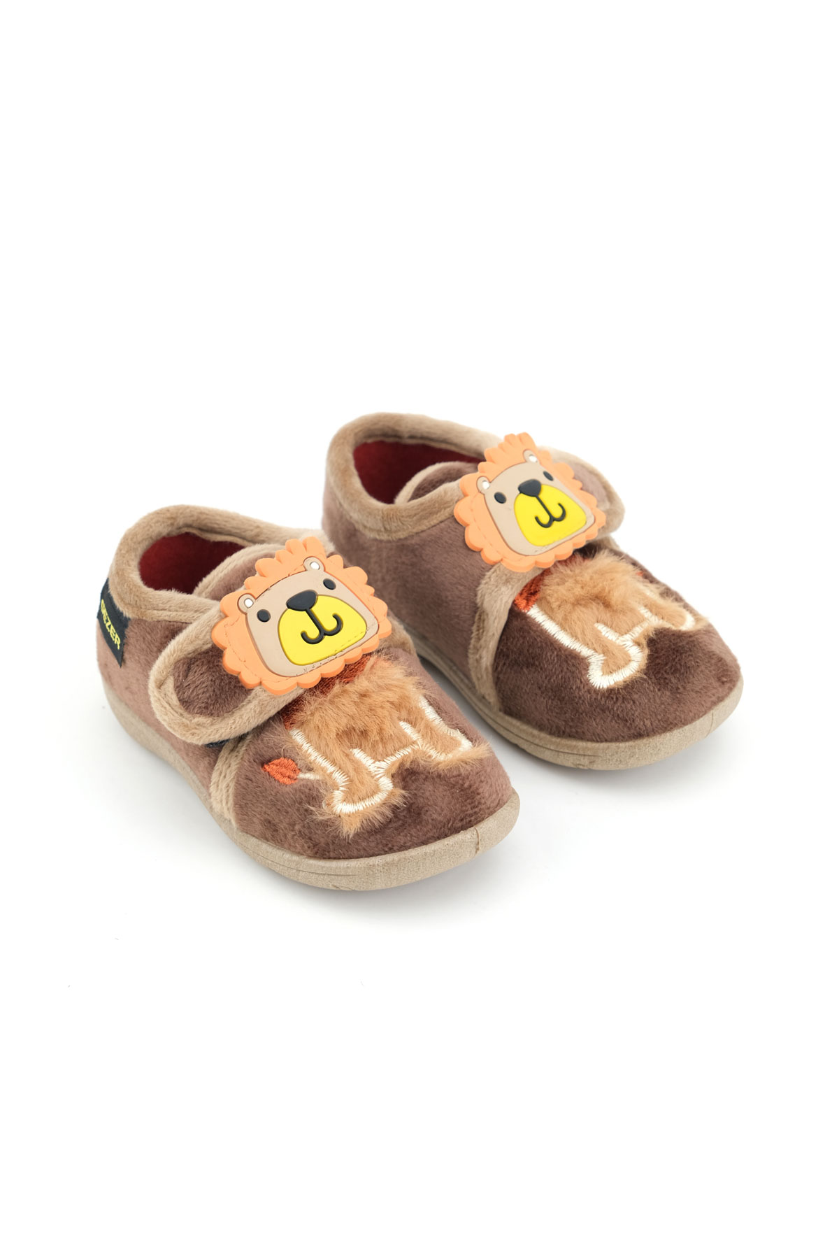 Bebe Erkek Çocuk Kışlık Cırtlı Ayarlanabilir Günlük Okul Kreş Panduf Ayakkabı - Görsel 4