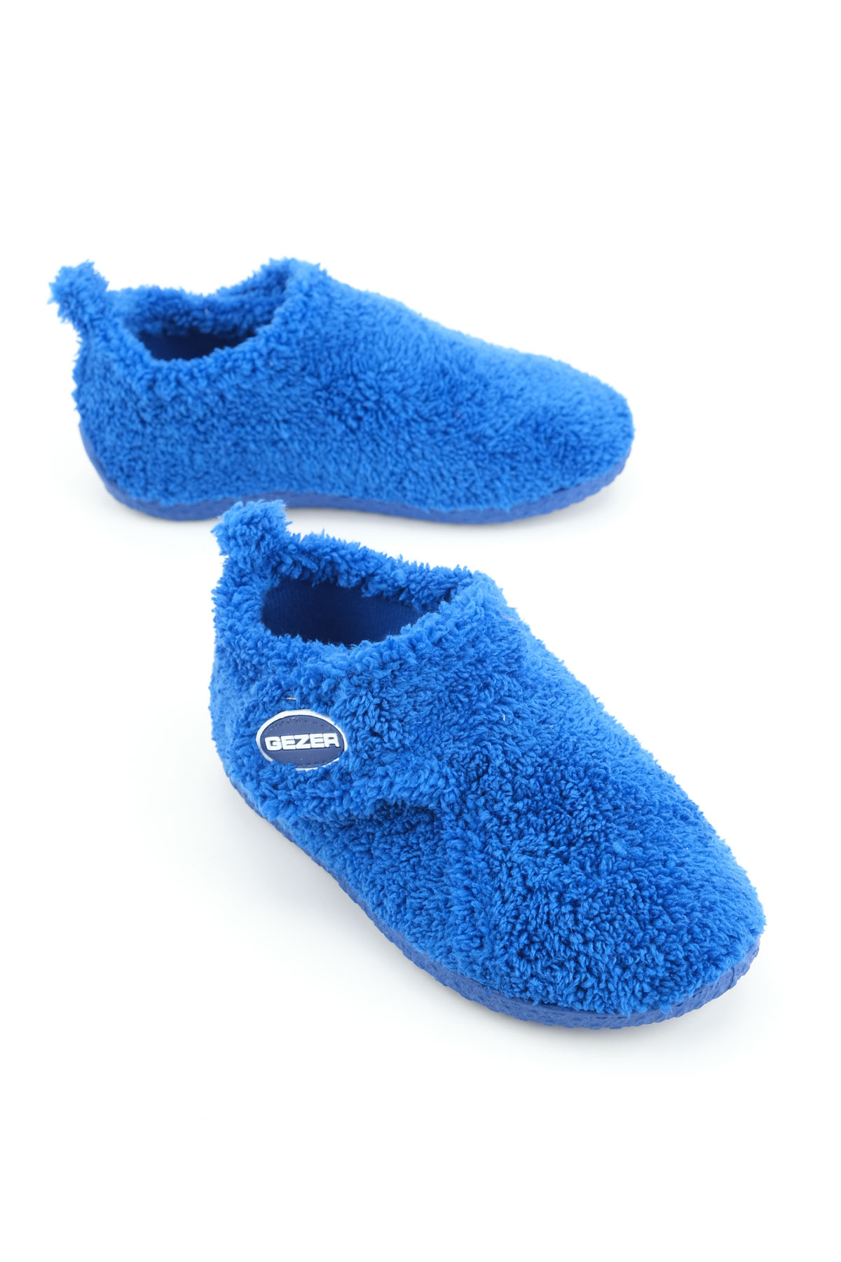 Erkek Çocuk Kışlık Tek Cırtlı Ayarlanabilir PVC Taban Ev Okul Kreş Panduf - Görsel 2