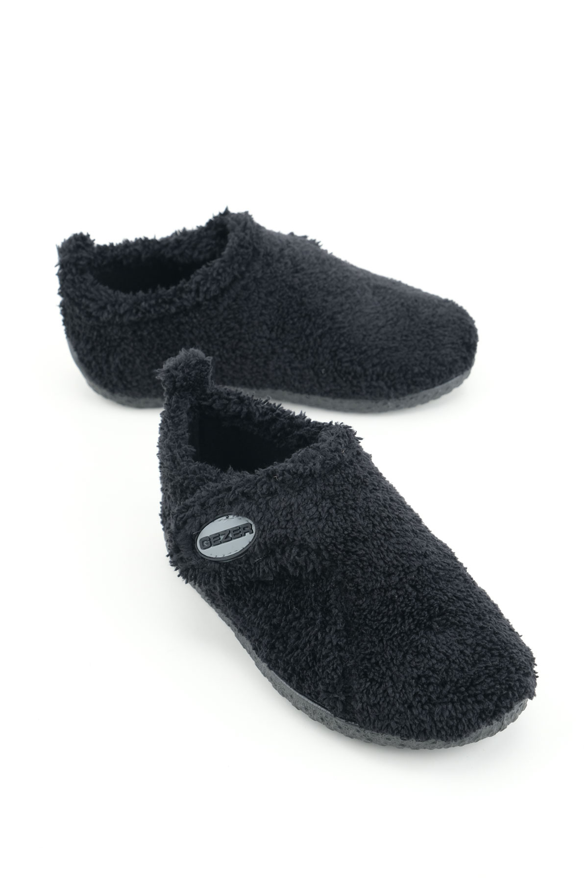 Erkek Çocuk Kışlık Tek Cırtlı Ayarlanabilir PVC Taban Ev Okul Kreş Panduf - Görsel 2