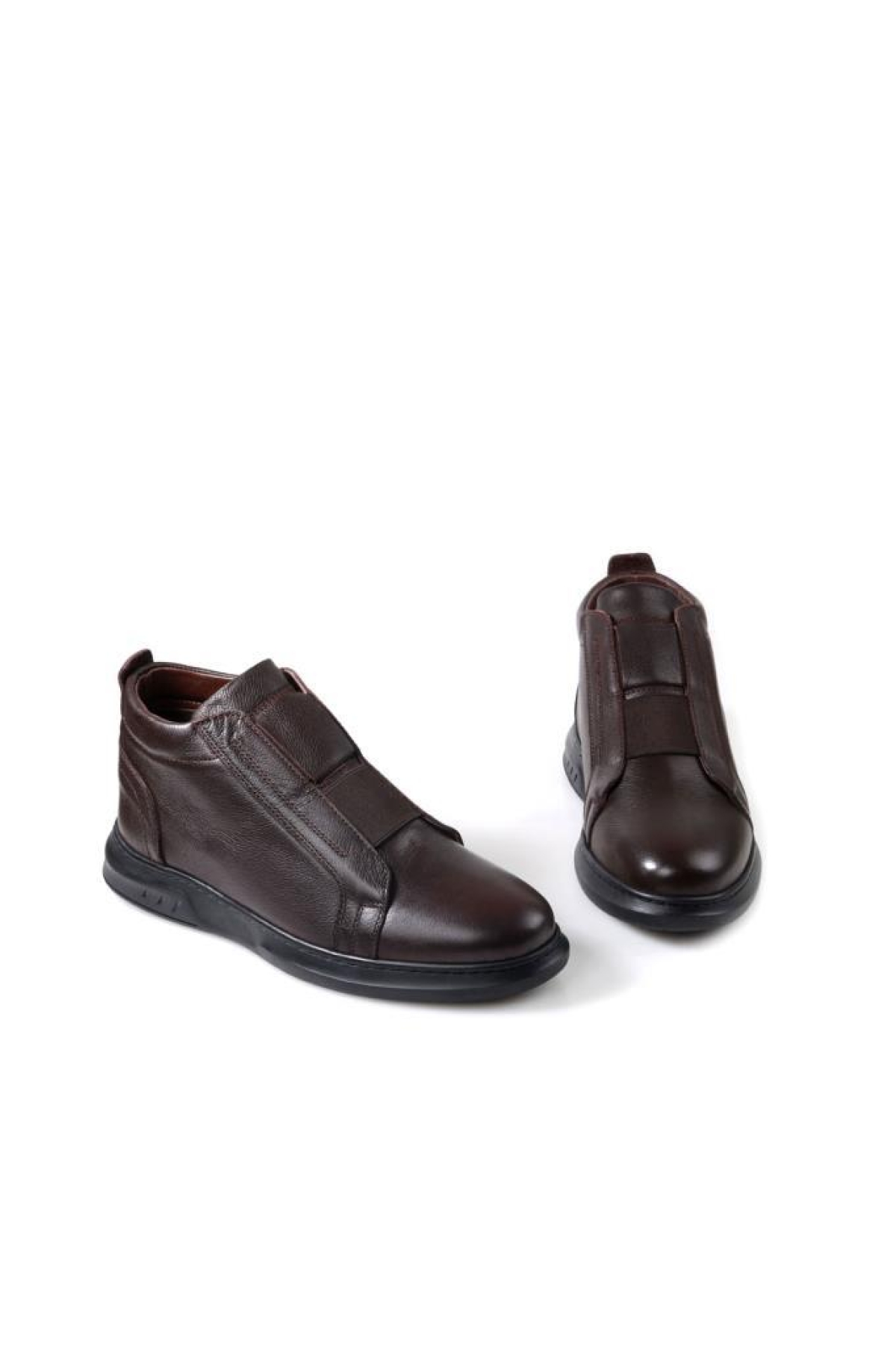 1218 Hakiki Deri Bağcıksız Termal Erkek Bot - Görsel 6