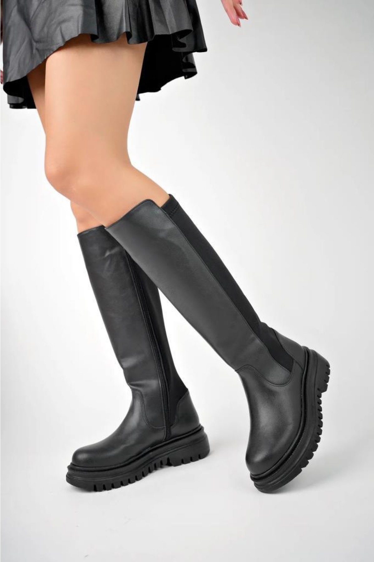 Mnrs 1043 Kadın Günlük Çizme Bot - Görsel 2