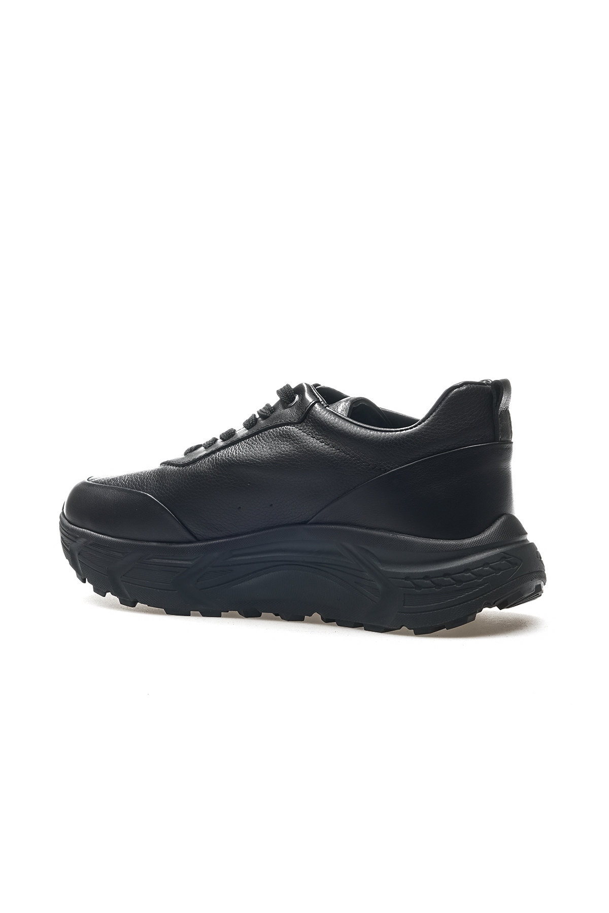 Erkek Hakiki Deri Günlük Casual Ayakkabı (40-44) 24k Ykö-20225 M Siyah - Görsel 4