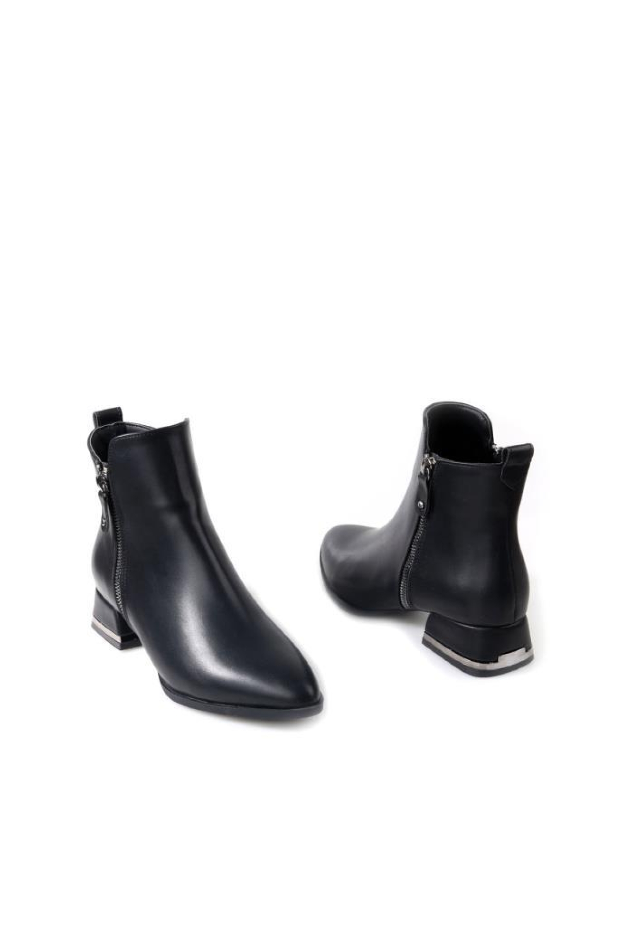 Dnz 03030 Kadın 3,5 Cm Topuklu Bot - Görsel 6