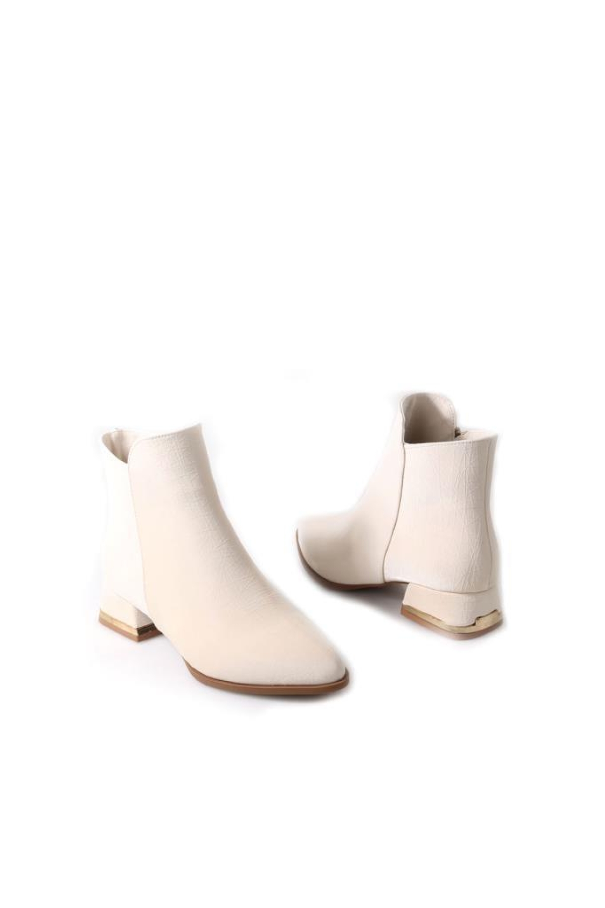 Dnz 03016 Kadın 3,5 Cm Topuklu Bot - Görsel 6