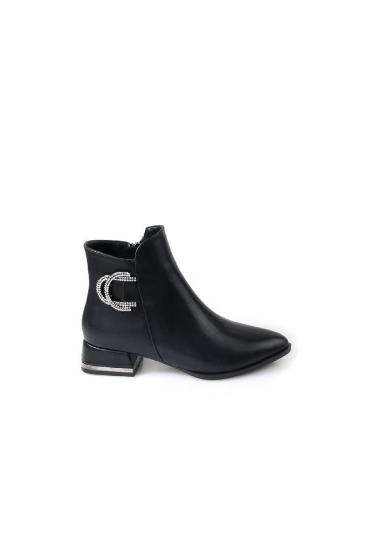 Dnz 03008 Kadın 3,5 Cm Topuklu Bot - Görsel 4