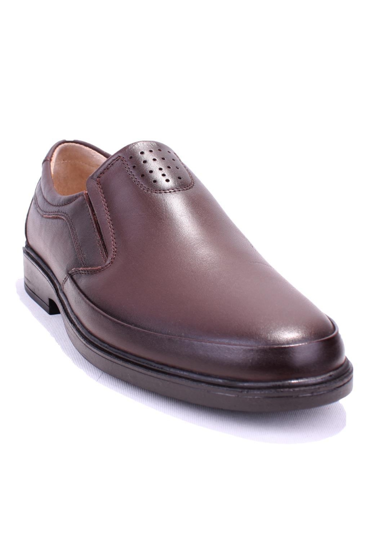 DMA08-07KS Kahve Ortopedik Günlük Kauçuk Taban Erkek Deri Ayakkabı - Görsel 2