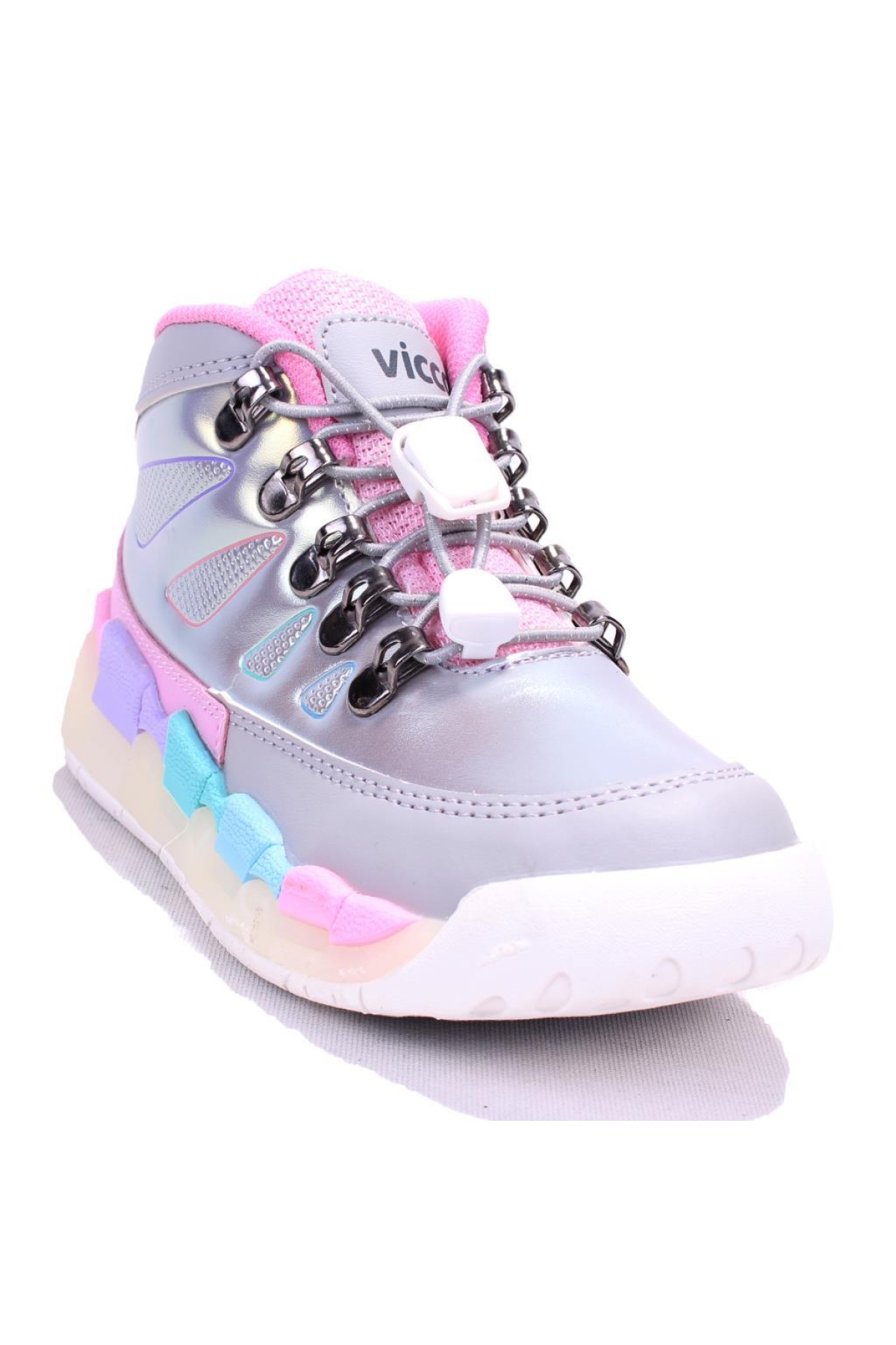 Ellen 946F24K417 Gri Ortopedik Günlük Işıklı Kız Çocuk Spor Bot - Görsel 3