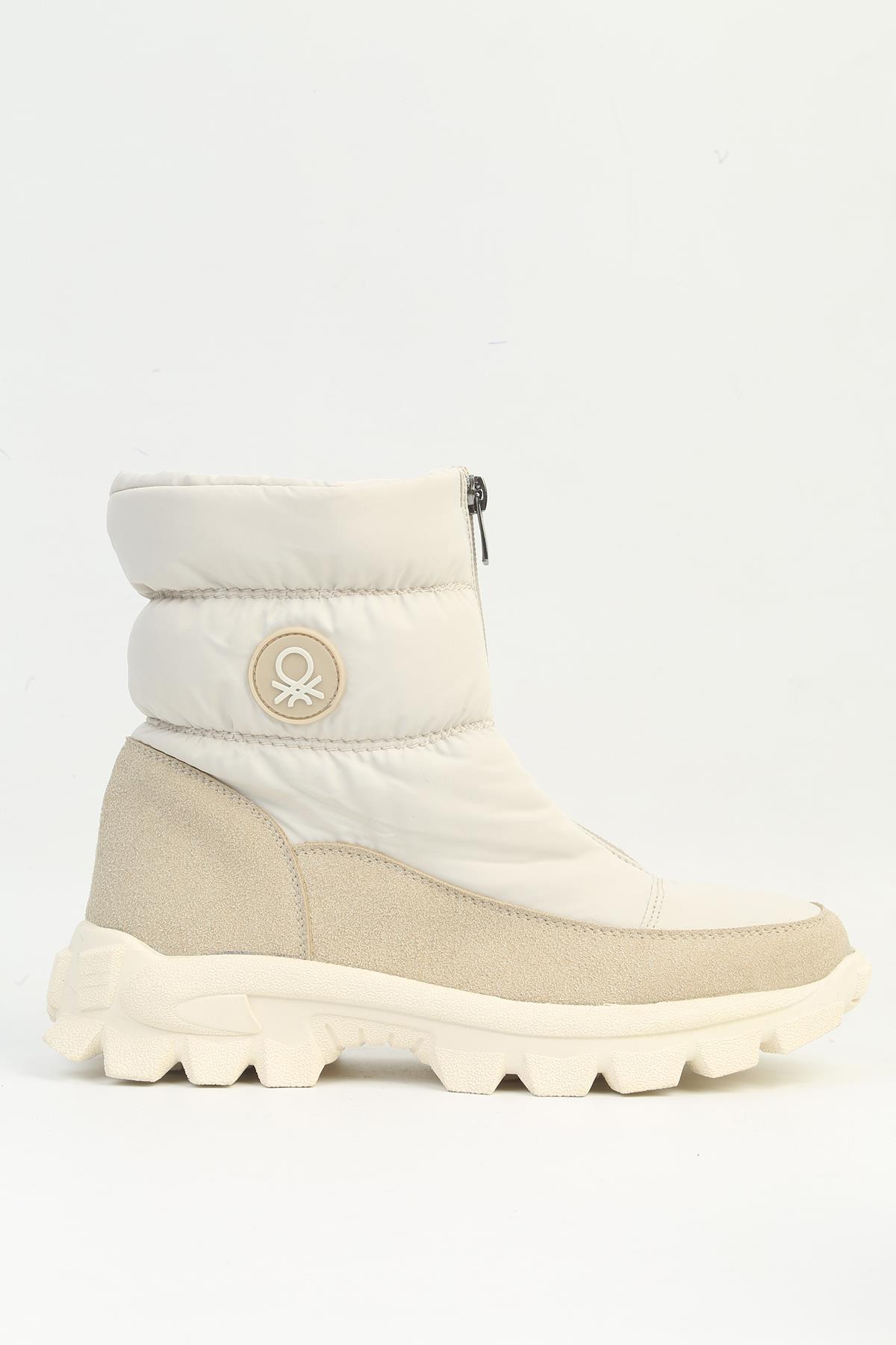 ® | BN-50107 - Kadın Bej Bot - Görsel 2