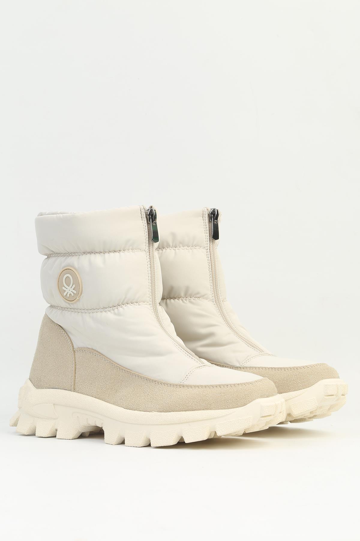 ® | BN-50107 - Kadın Bej Bot - Görsel 3