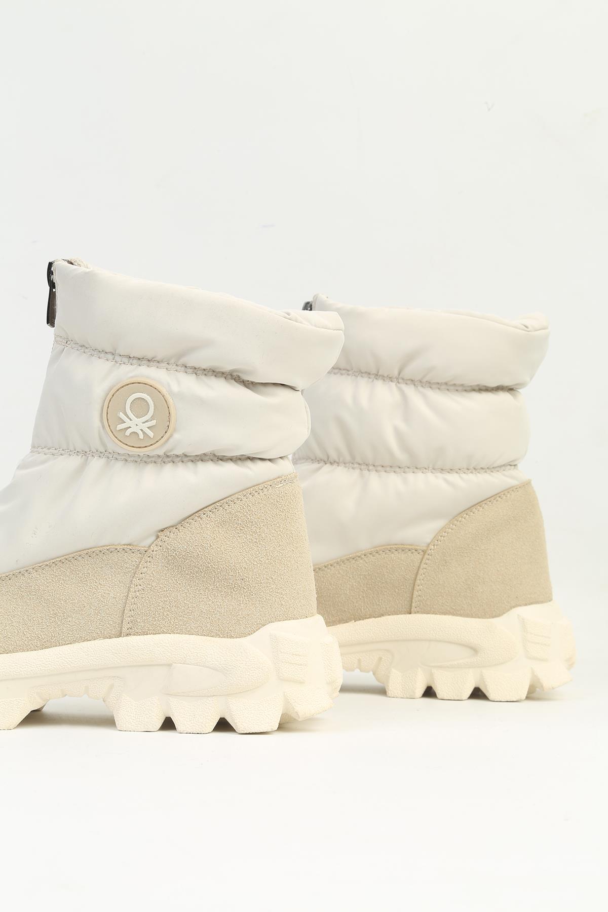 ® | BN-50107 - Kadın Bej Bot - Görsel 5