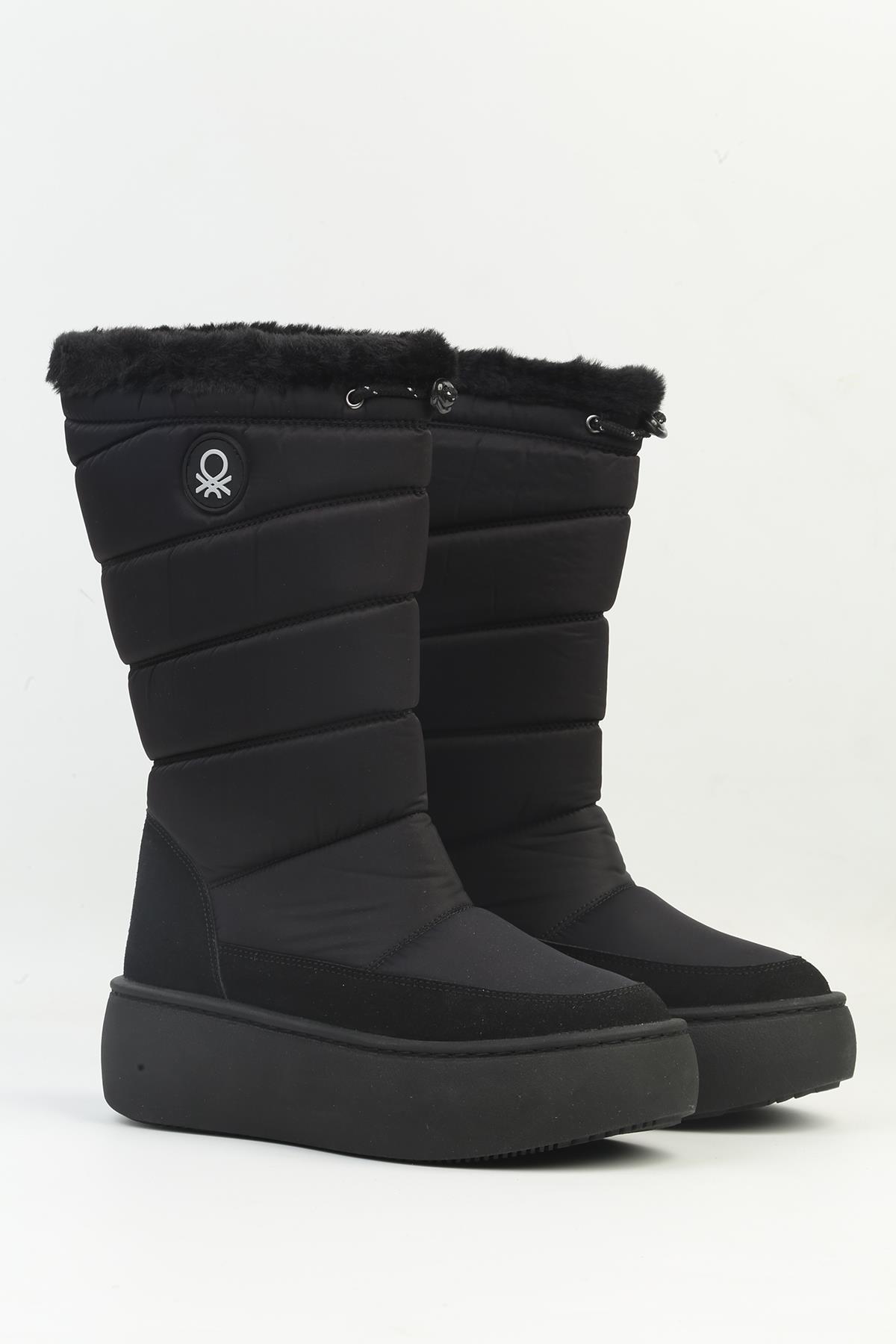 ® | BN-50114 - 3695 Siyah - Kadın Bot - Görsel 4