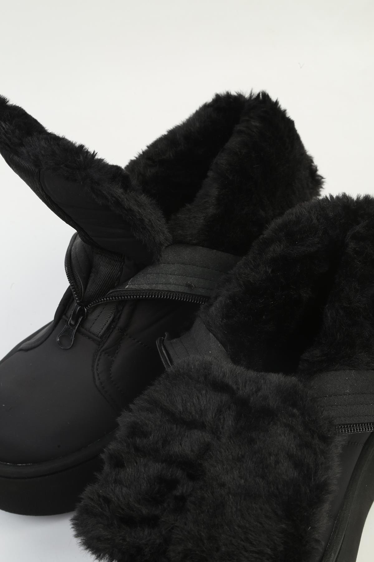 ® | BN-50103 - 3695 Siyah - Kadın Bot - Görsel 3