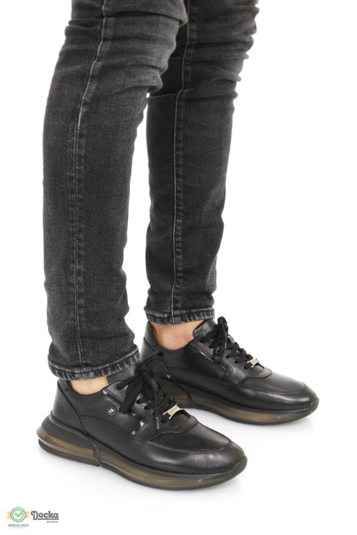 PC-241307 Erkek Hakiki Deri Ortopedik Spor Tarz Air Taban Günlük Ayakkabı - Görsel 8