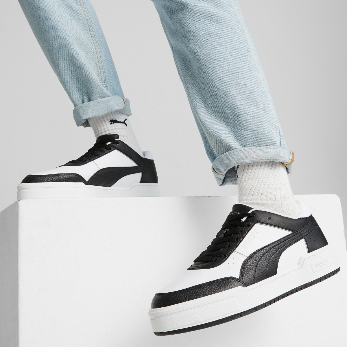 Puma Ca Pro Sport Leather beyaz