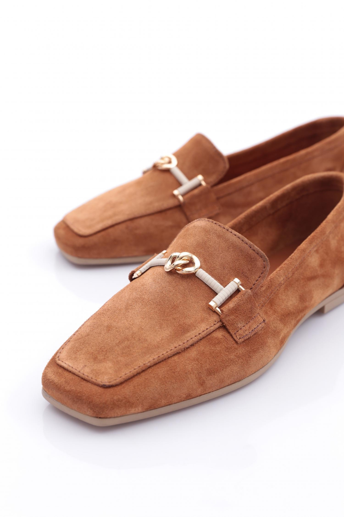 3652 Kadin Tokali Loafer Ayakkabi - Görsel 5