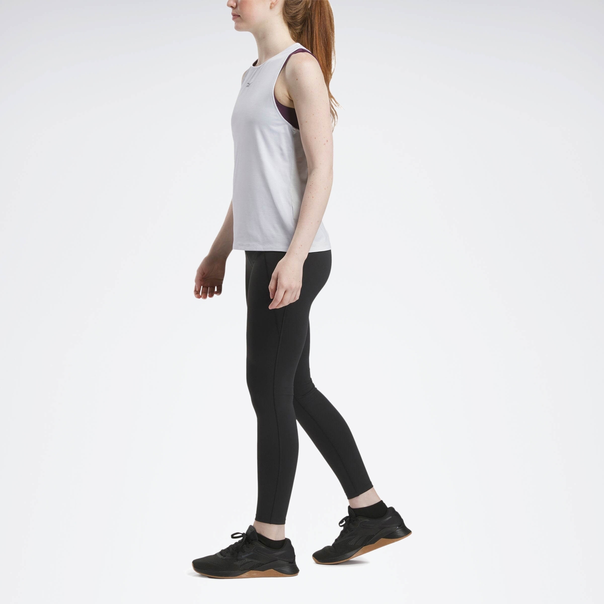 Reebok RBK-CHILL ATHLETIC TANK Gri Kadın Atlet