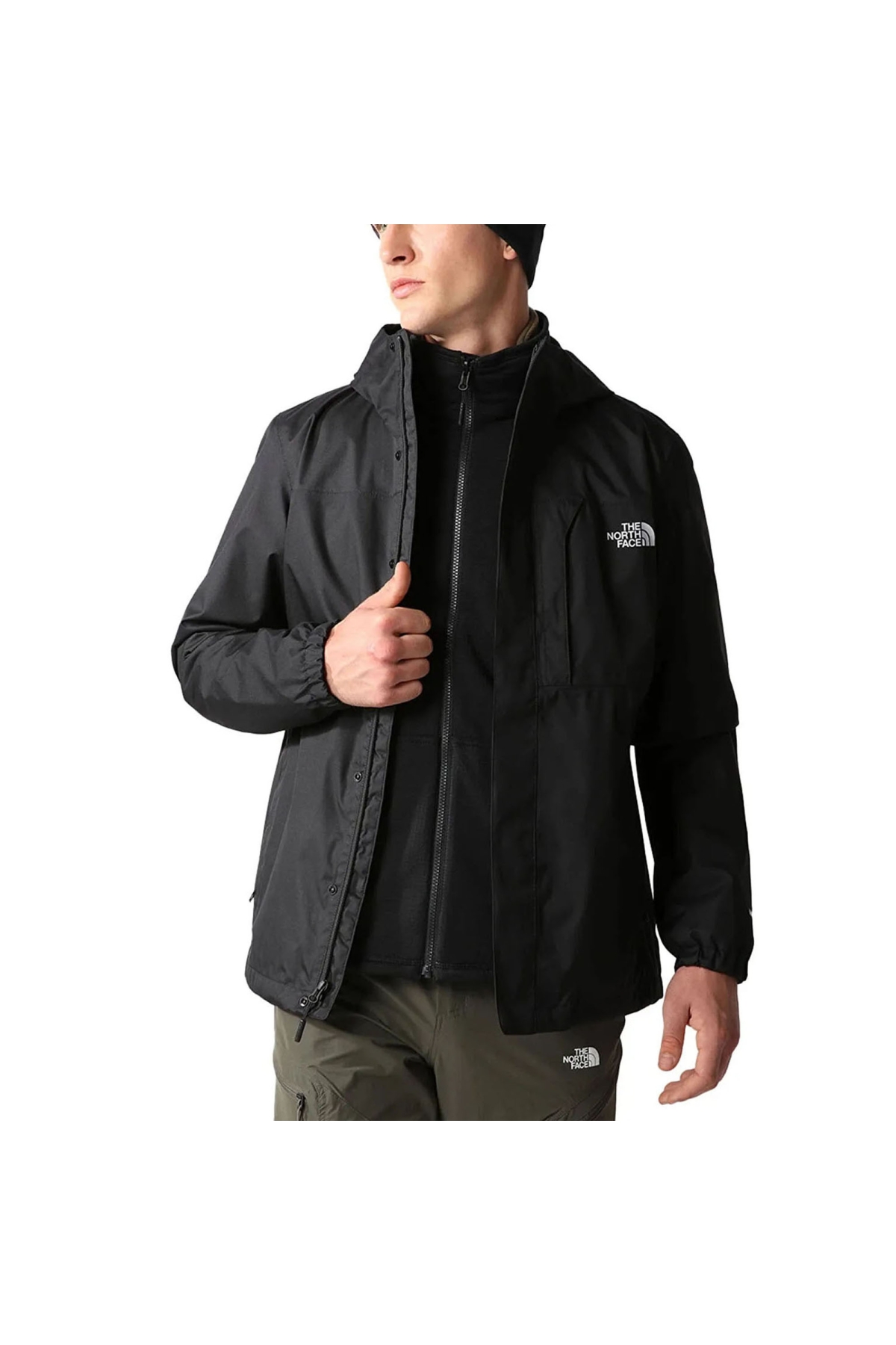 Erkek Polarlı Outdoor Mont Quest Triclimate Jacket Nf0A3Yfh4H01