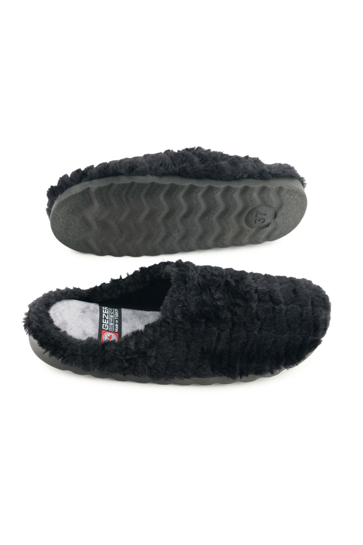 Kadın Kışlık Ev Bahçe Rahat Taban Gondol Terlik - Görsel 6