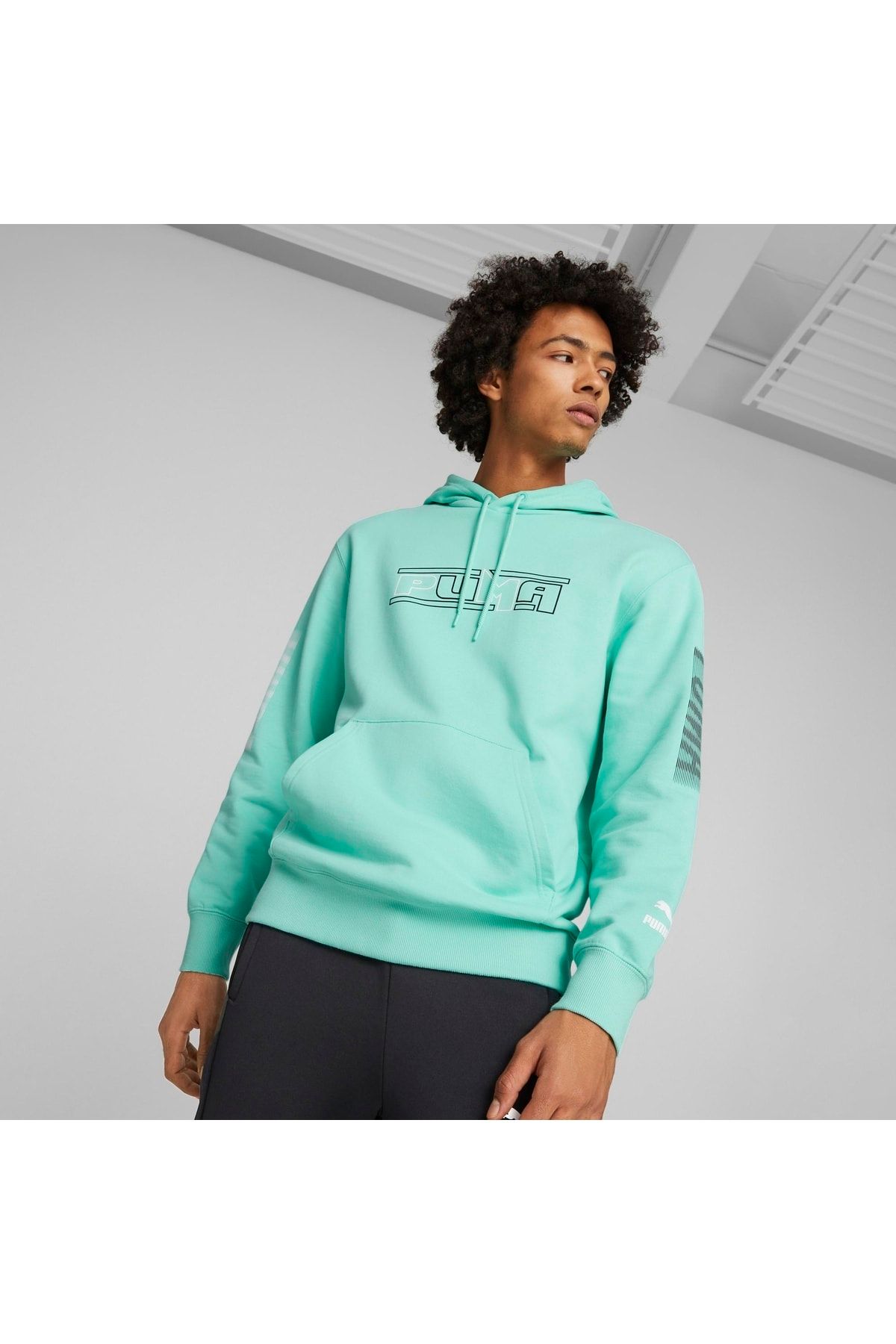 Swxp Graphic Hoodie Tr Mint Mint Erkek Hoodie  Sweatshirt