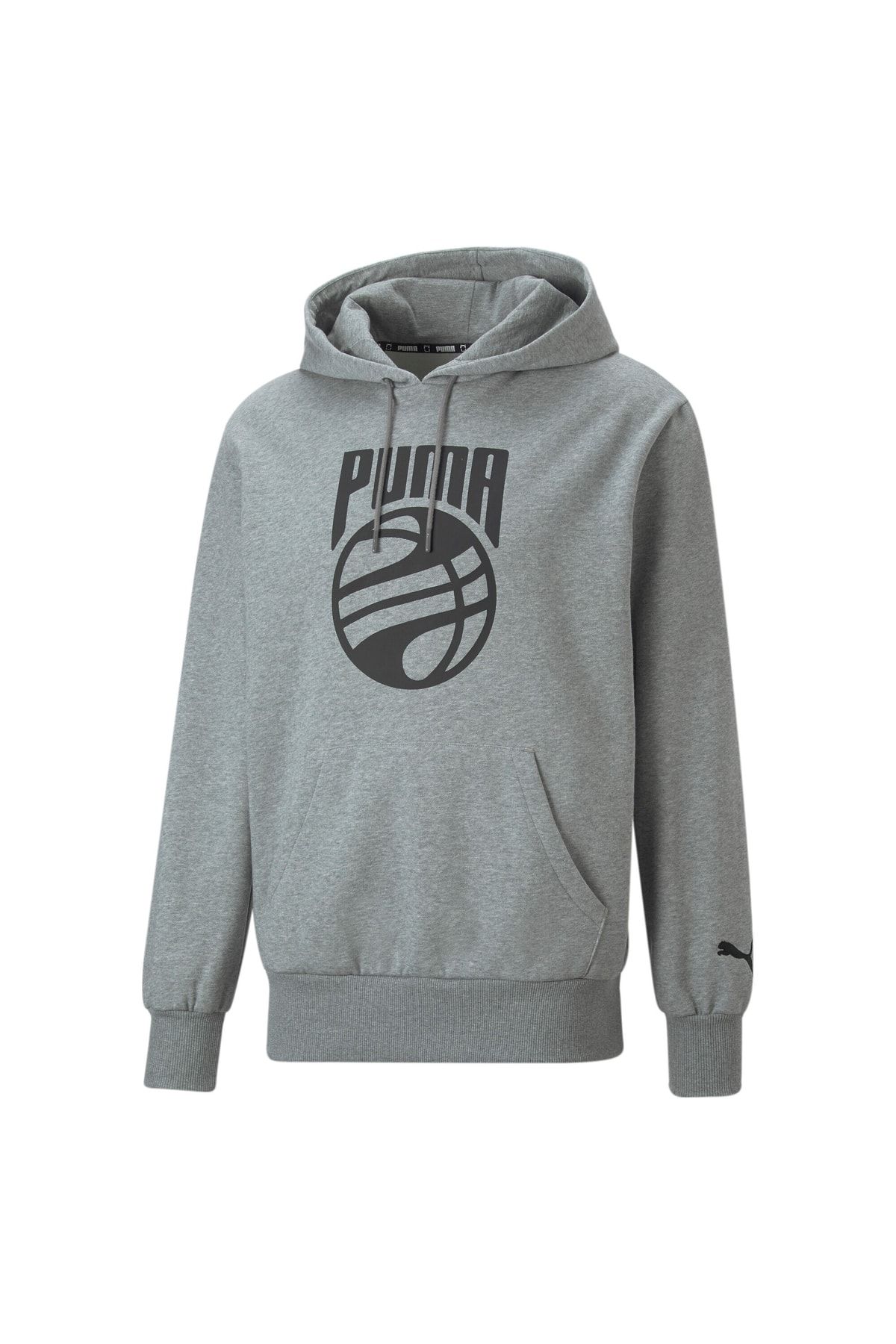 Posterize Hoodie Gri Erkek Basketbol Hoodie